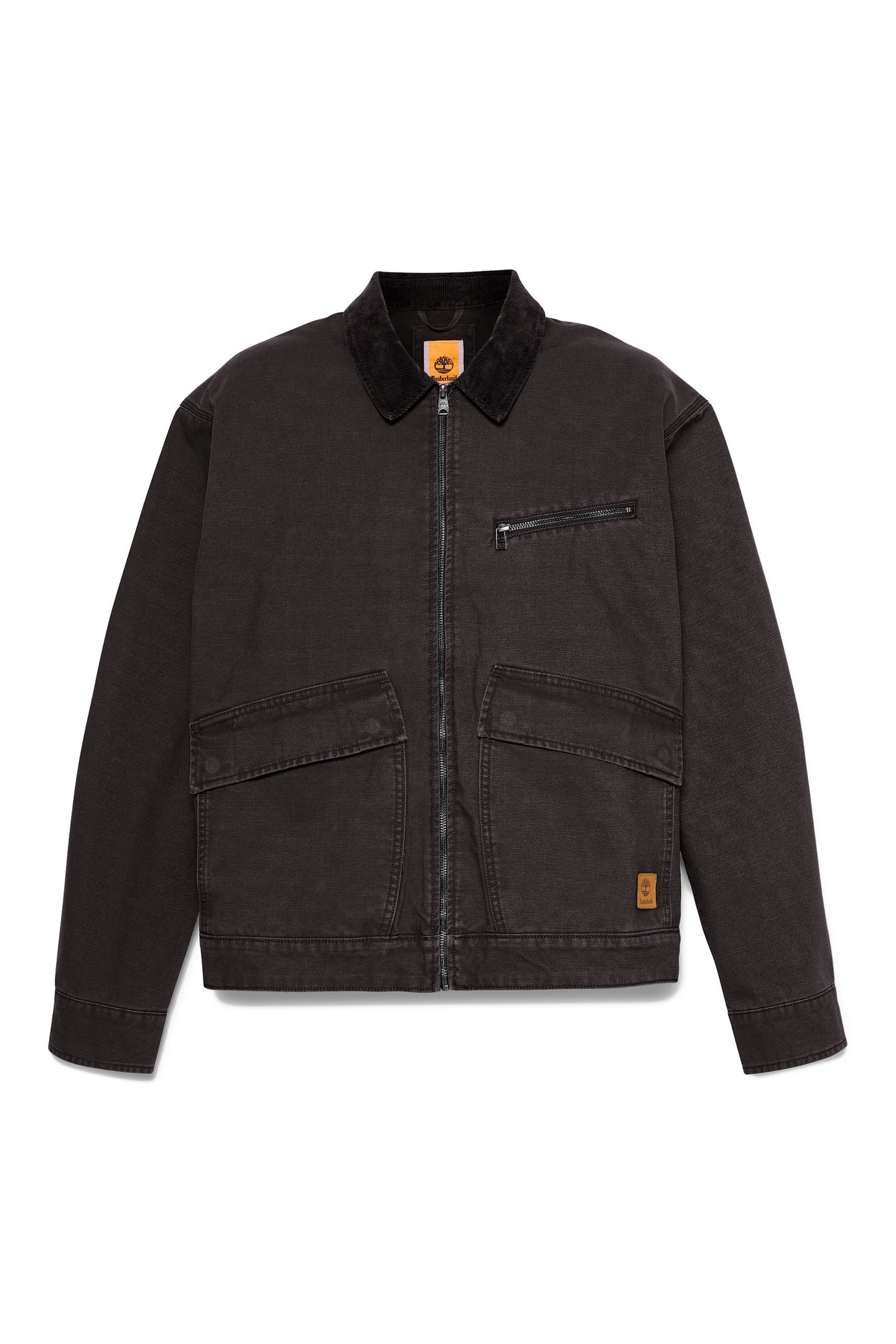 STRAFFORD WASHED CANVAS JACKET BLACK 4