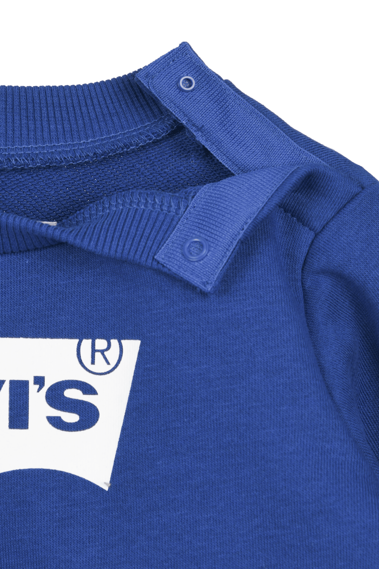BOYS FRENCH TERRY BATWING BLUE/WHITE 5