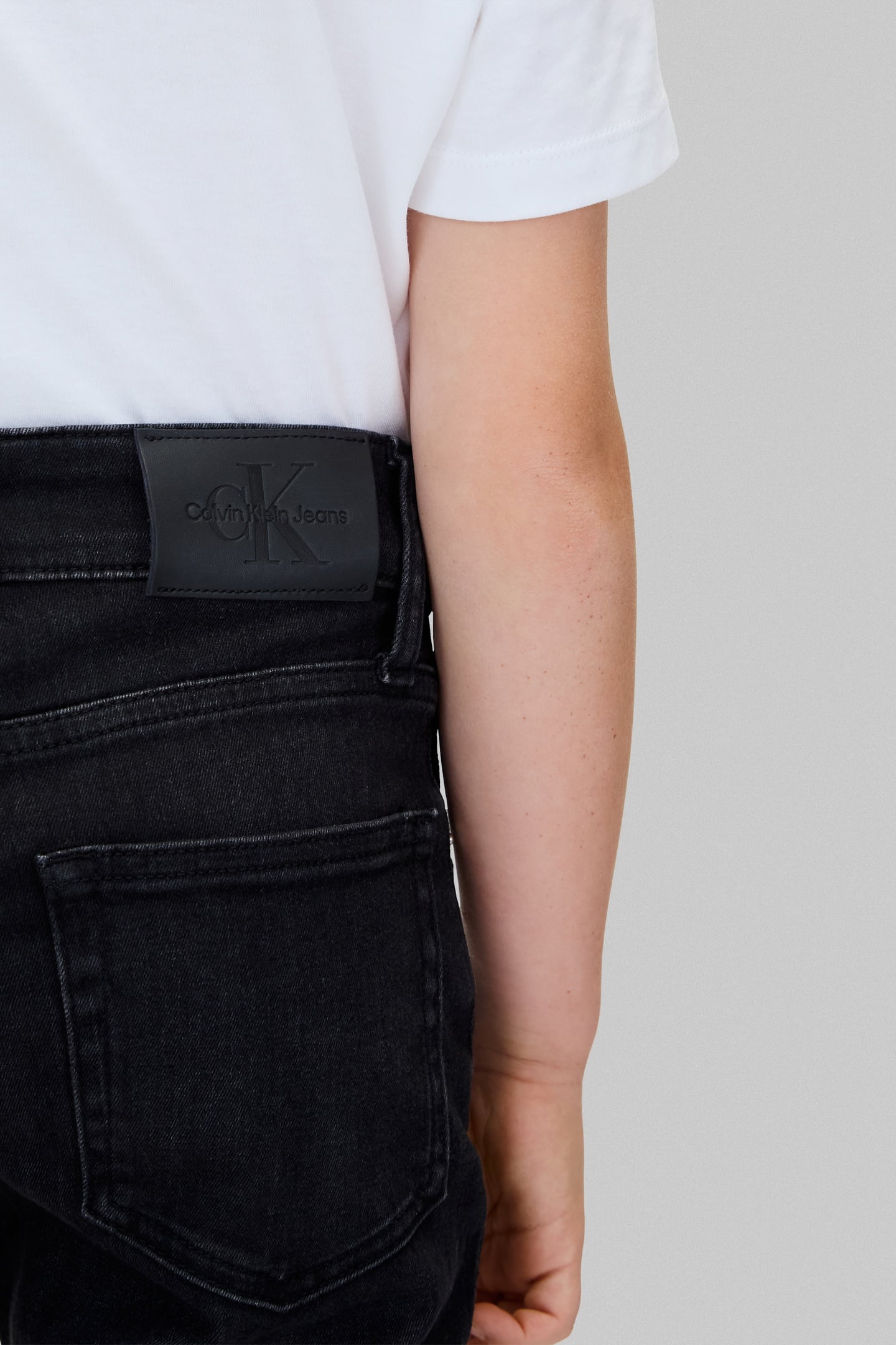 BOYS REGULAR STRAIGHT WASHED BLACK 5