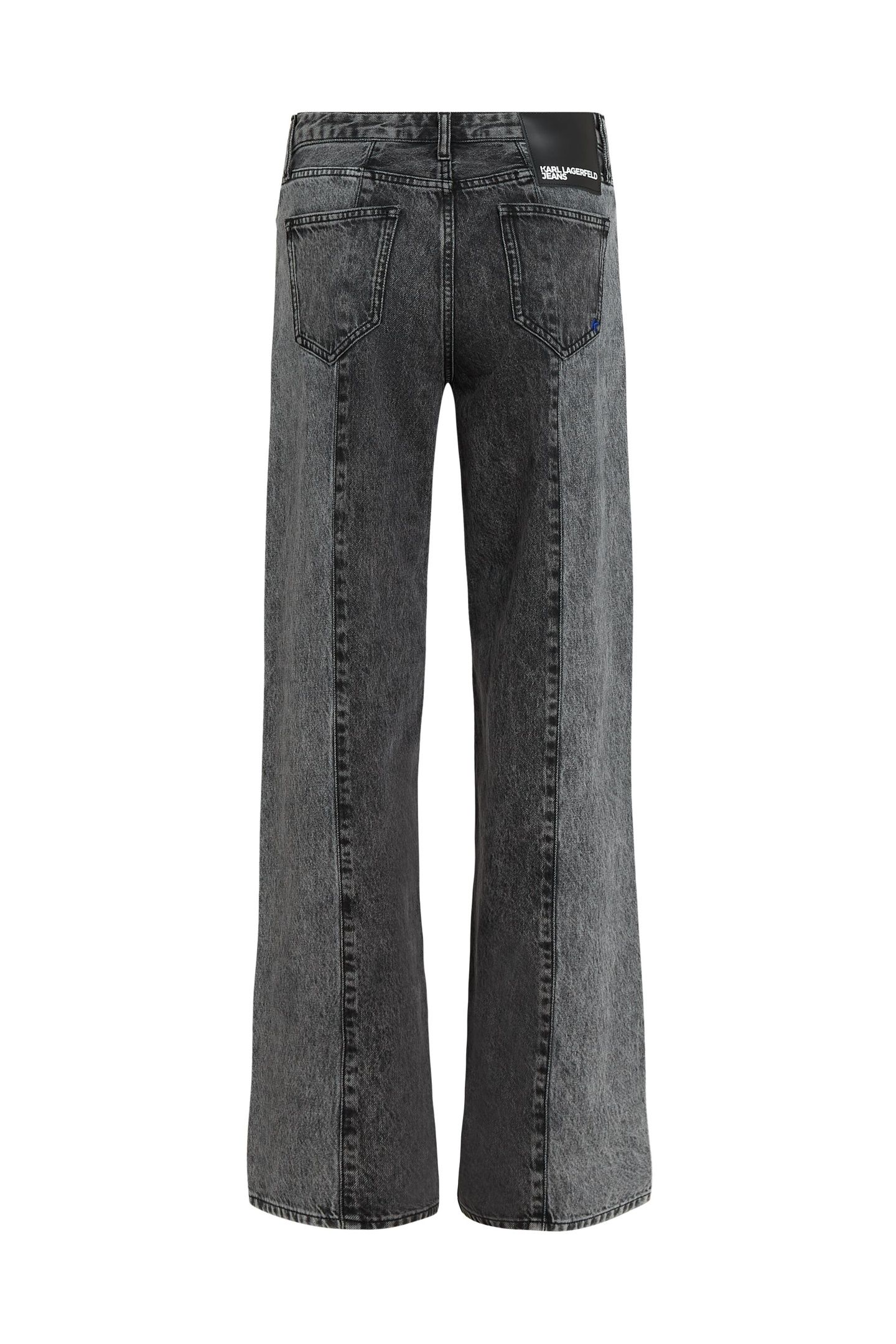 KLJ MR RELAXED BLOCKED DENIM WASHED BLACK BLOCKED 5