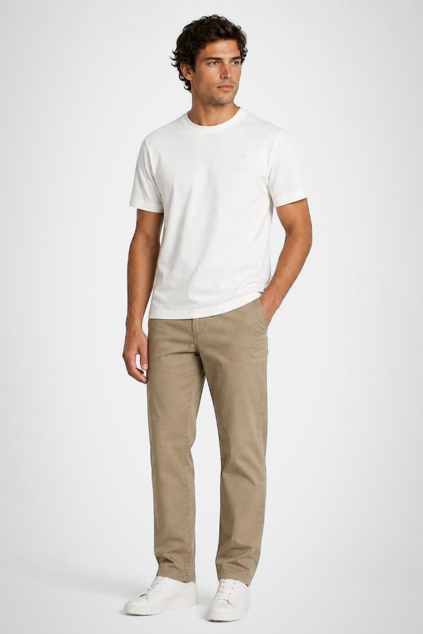 INTERLOCK T-SHIRT OFF WHITE 2