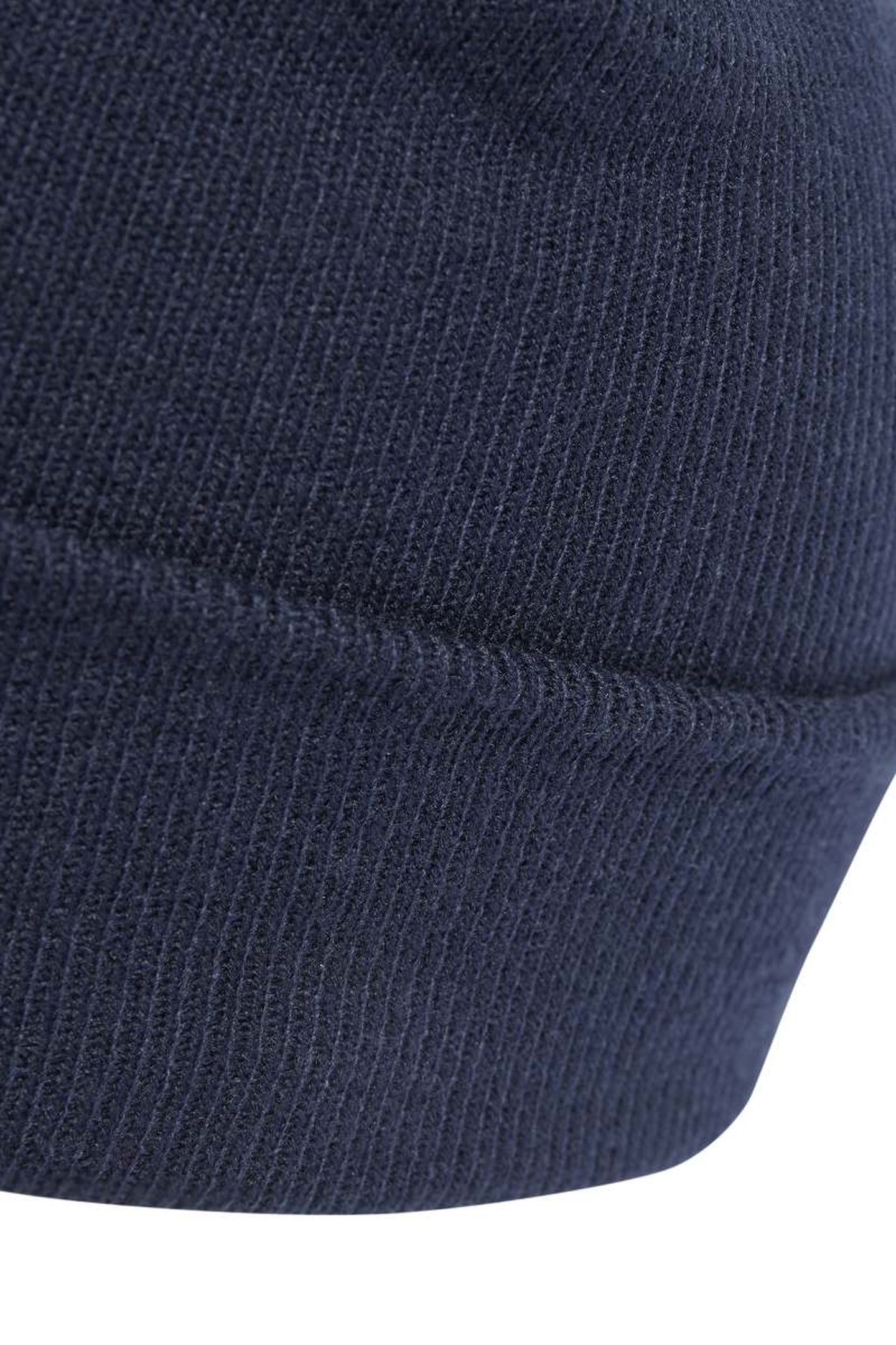 UNISEX AC CUFF KNIT BEANIE NIGHT INDIGO 4