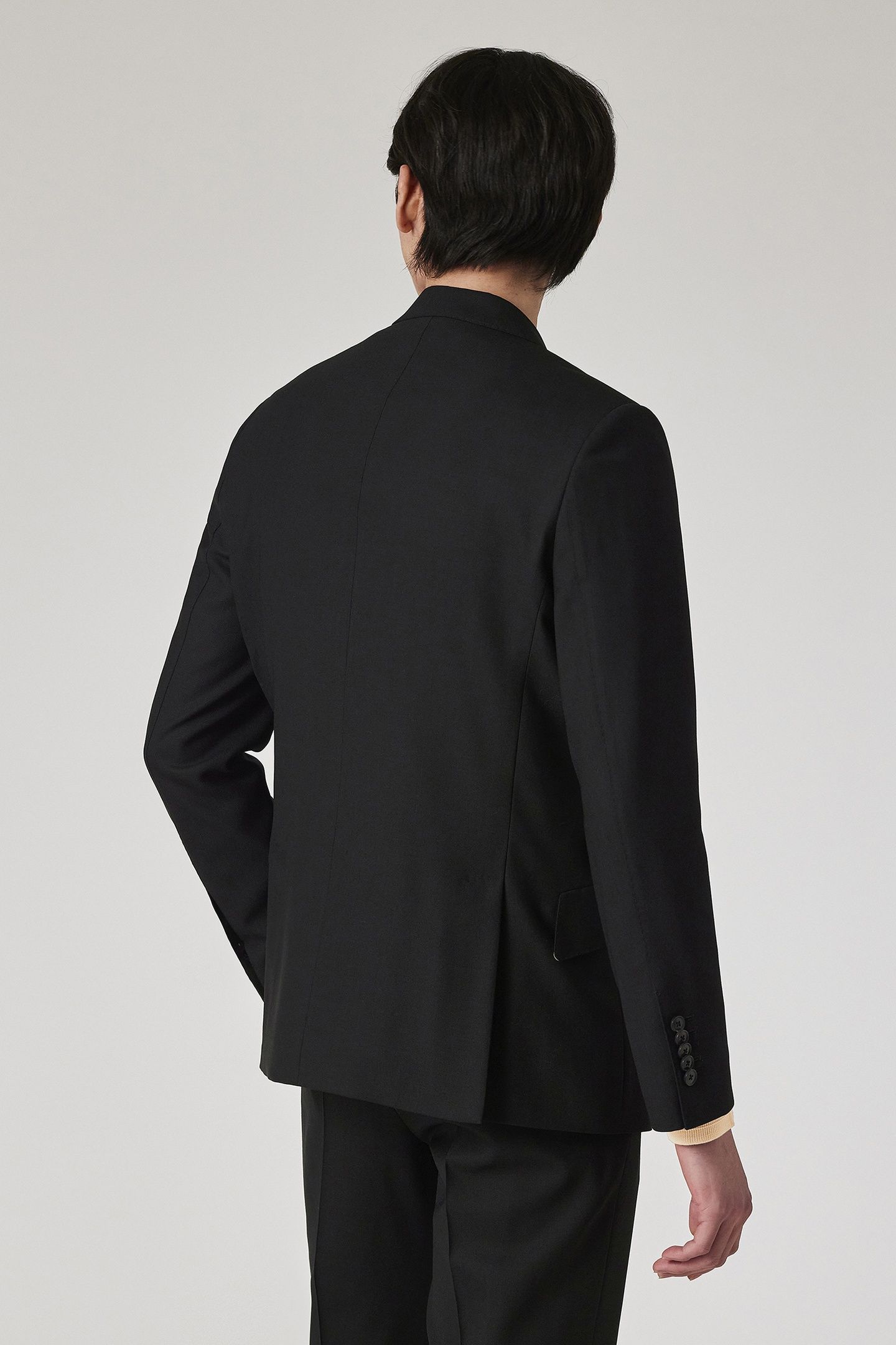 MENS 2 BUTTON SUIT BLACK 3