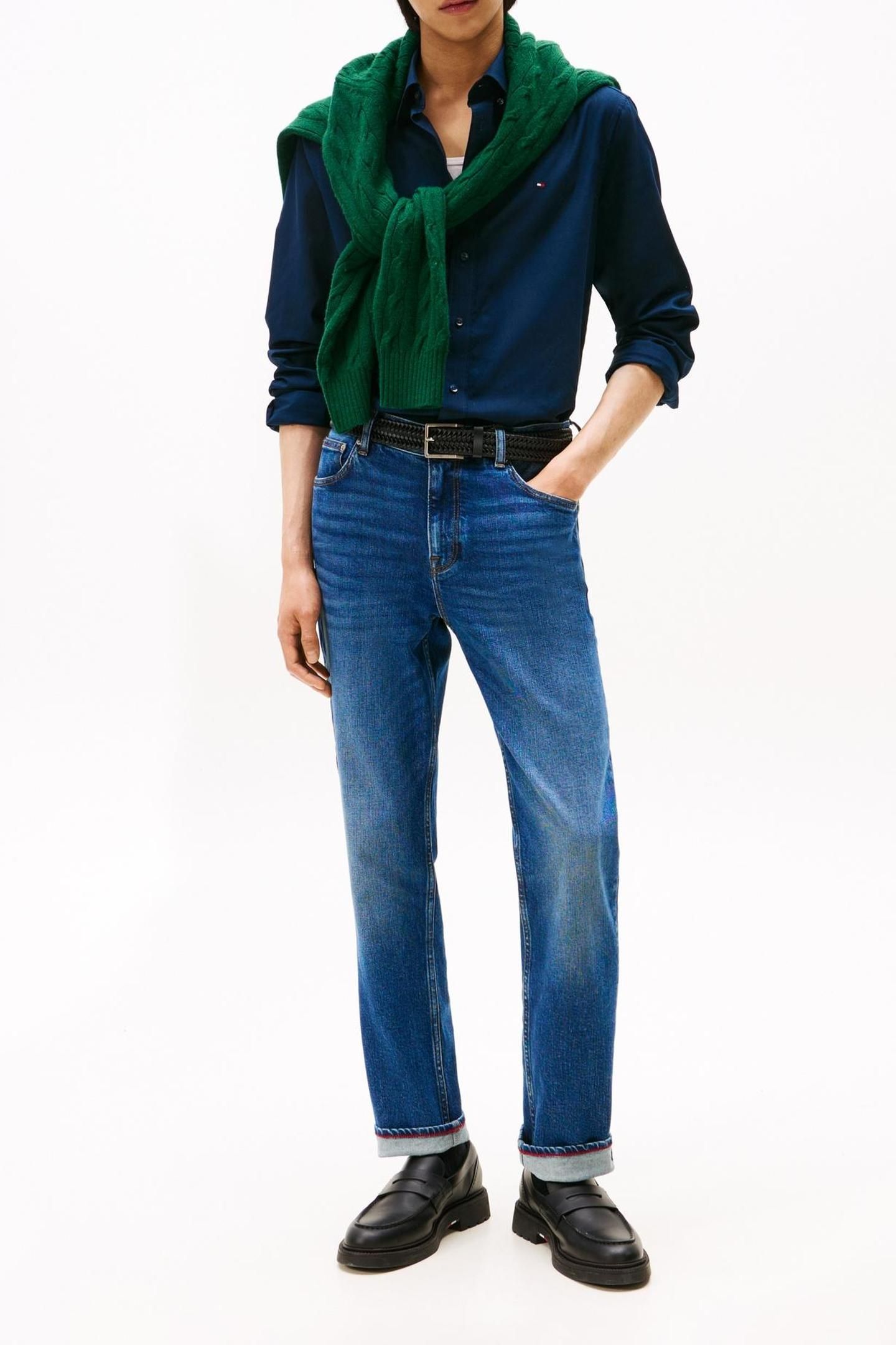 OXFORD SLD RF SHIRT DEEP NAVY 2