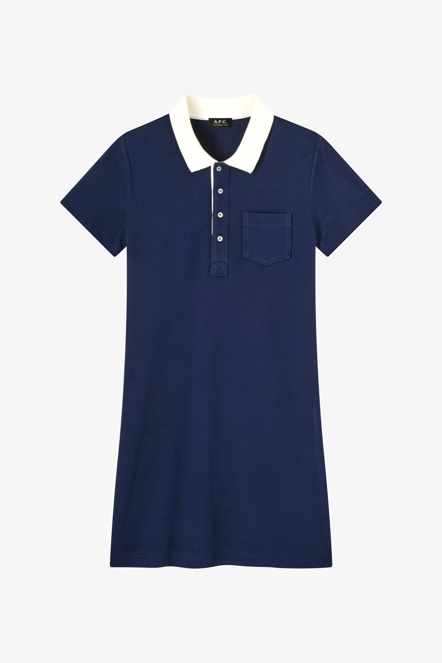 DRESS POLO SHORT SLEEVE DARK NAVY 3