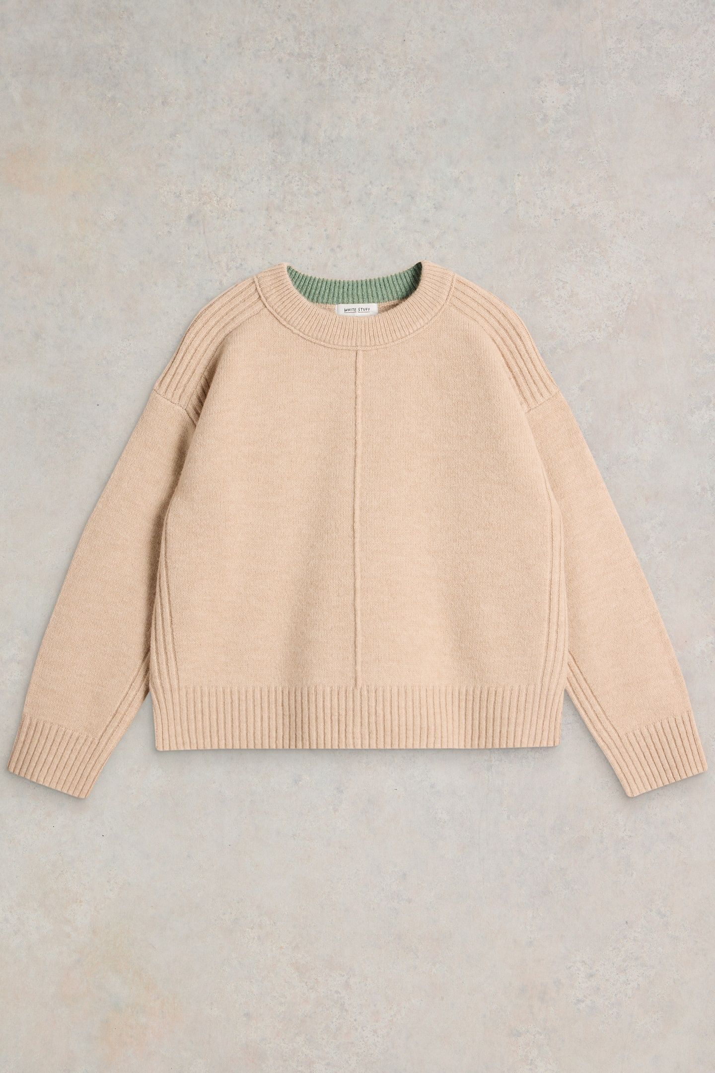 LOVELY BOXY JUMPER LIGHT NATURAL 4