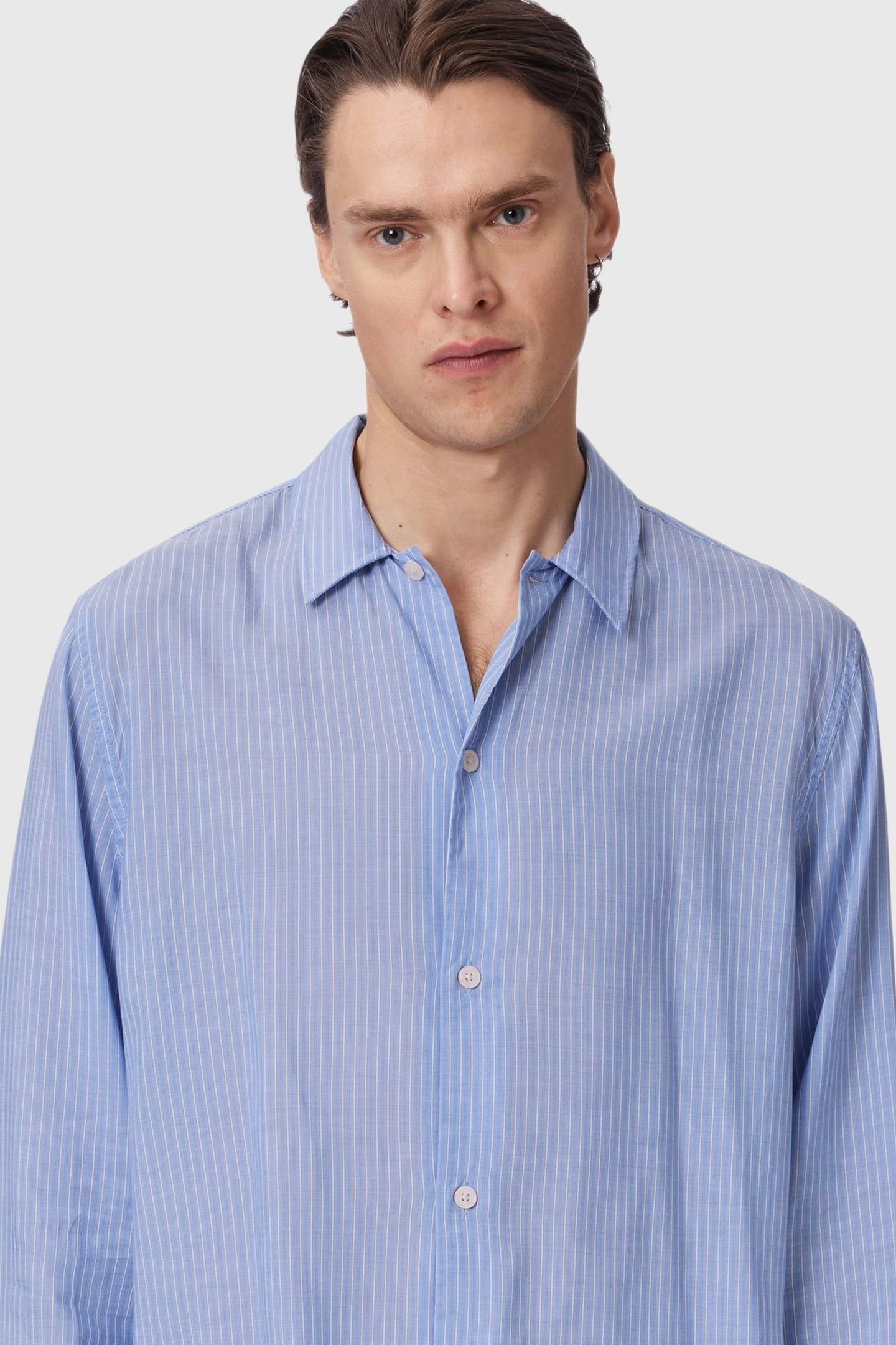 FURROW LS SHIRT AERO BLUE 6