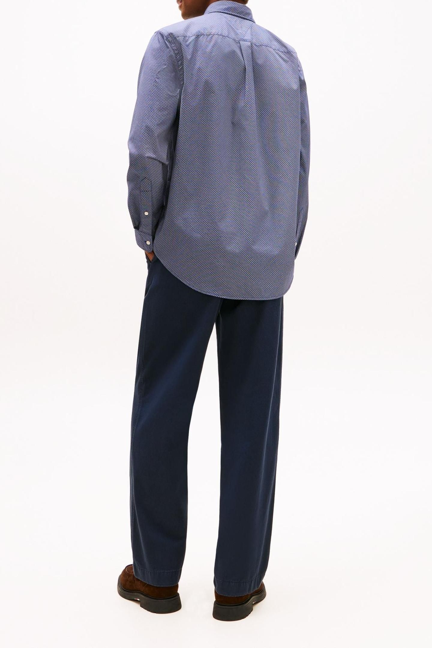 FLEX POPLIN MICRO RF PREPPY NAVY/ALLOVER 3
