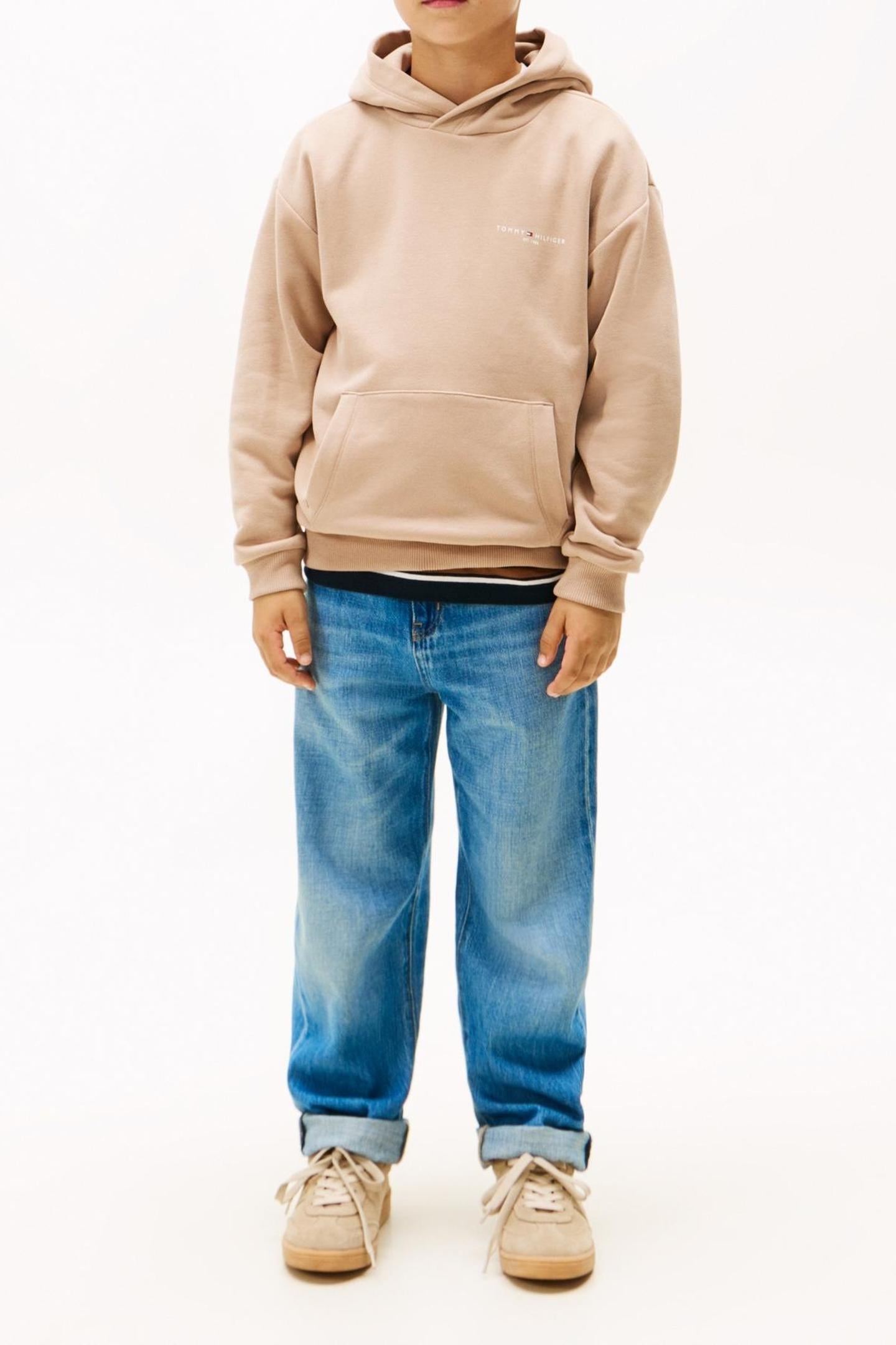 UNISEX MINI CORP HOODIE MALTED MILK 2