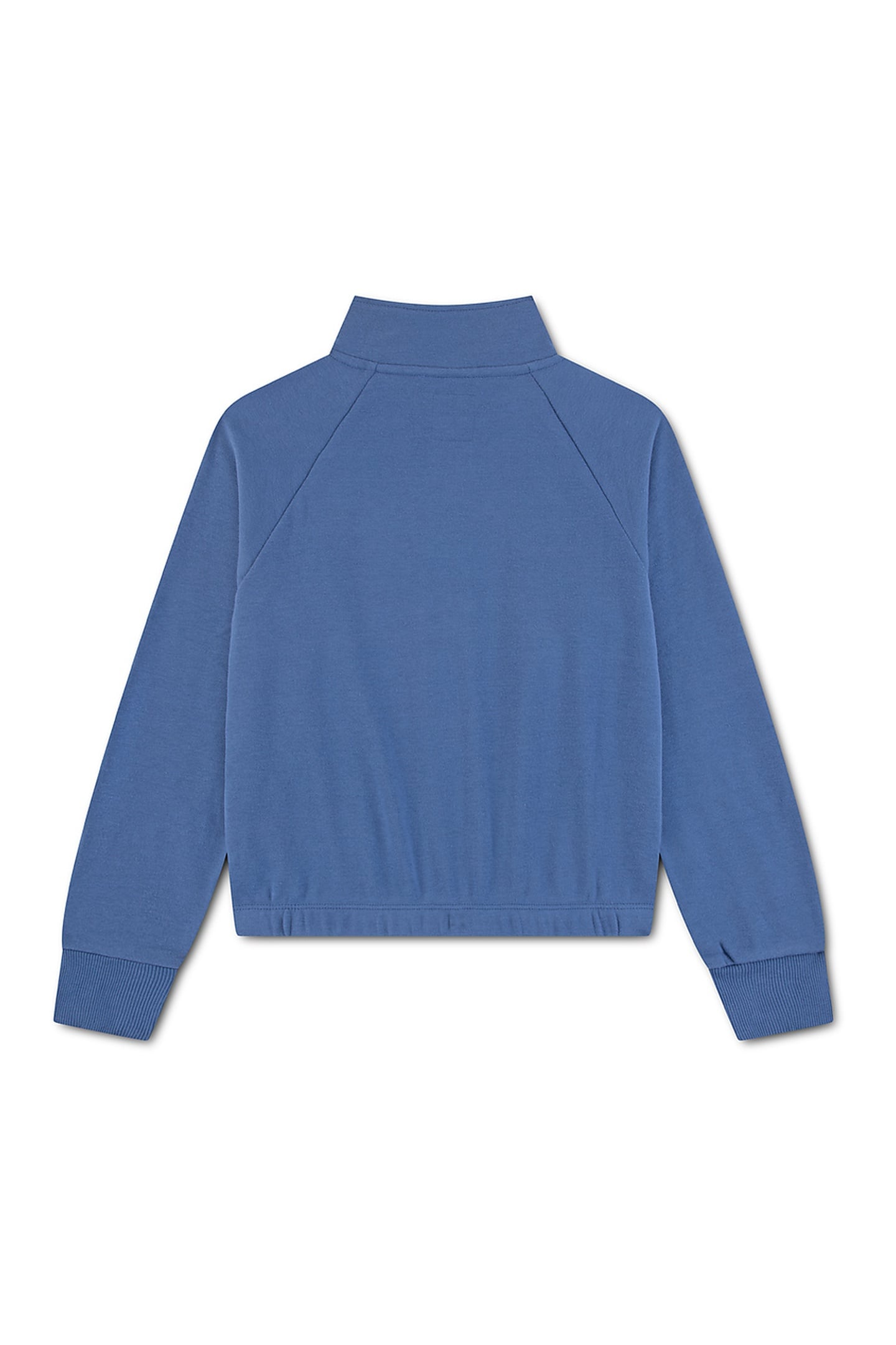 GIRLS MEET AND GREET QUARTER ZIP TRUE NAVY 2