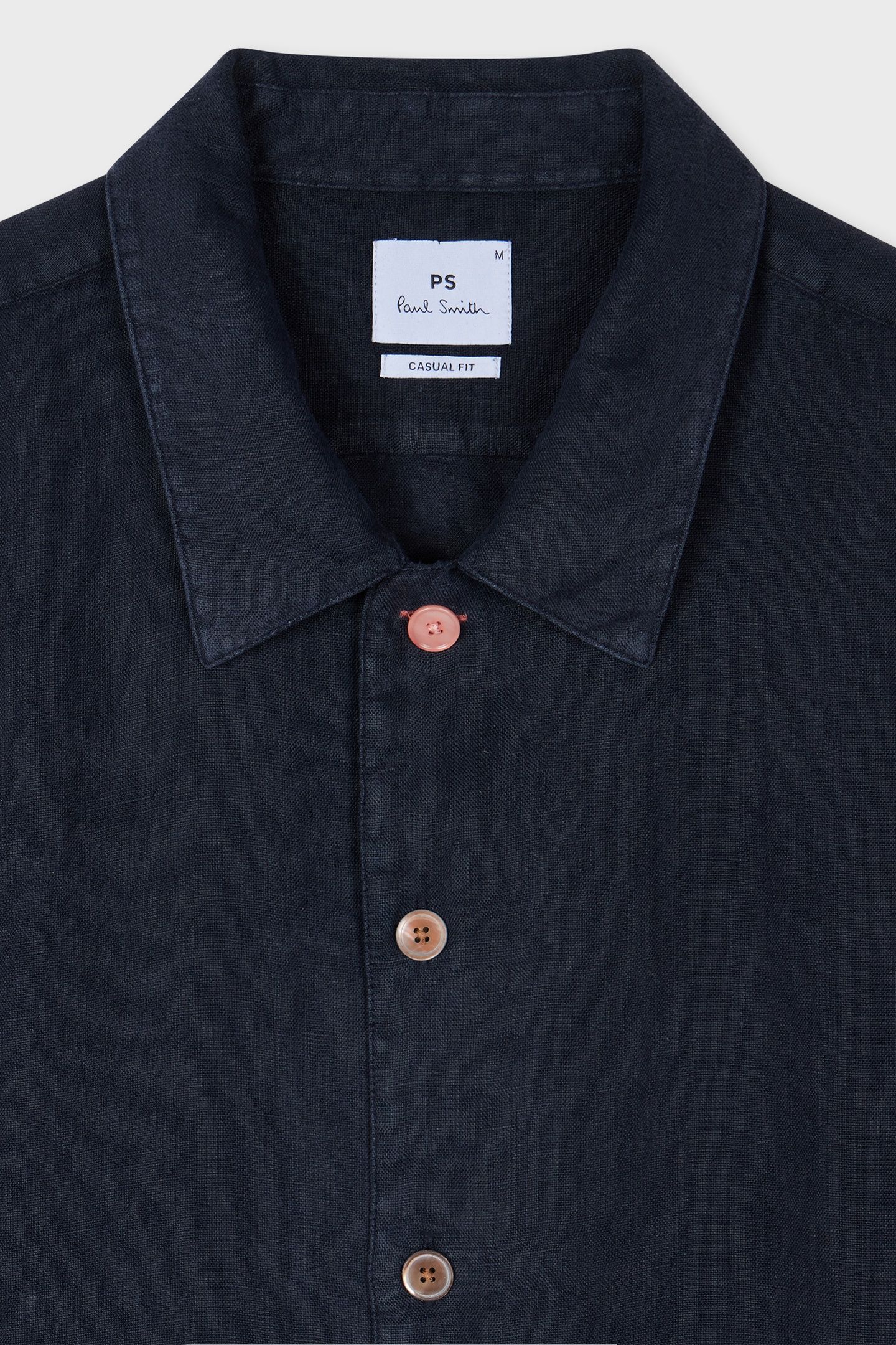 MENS SS CASUAL FIT SHIRT VERY DARK NAVY 5
