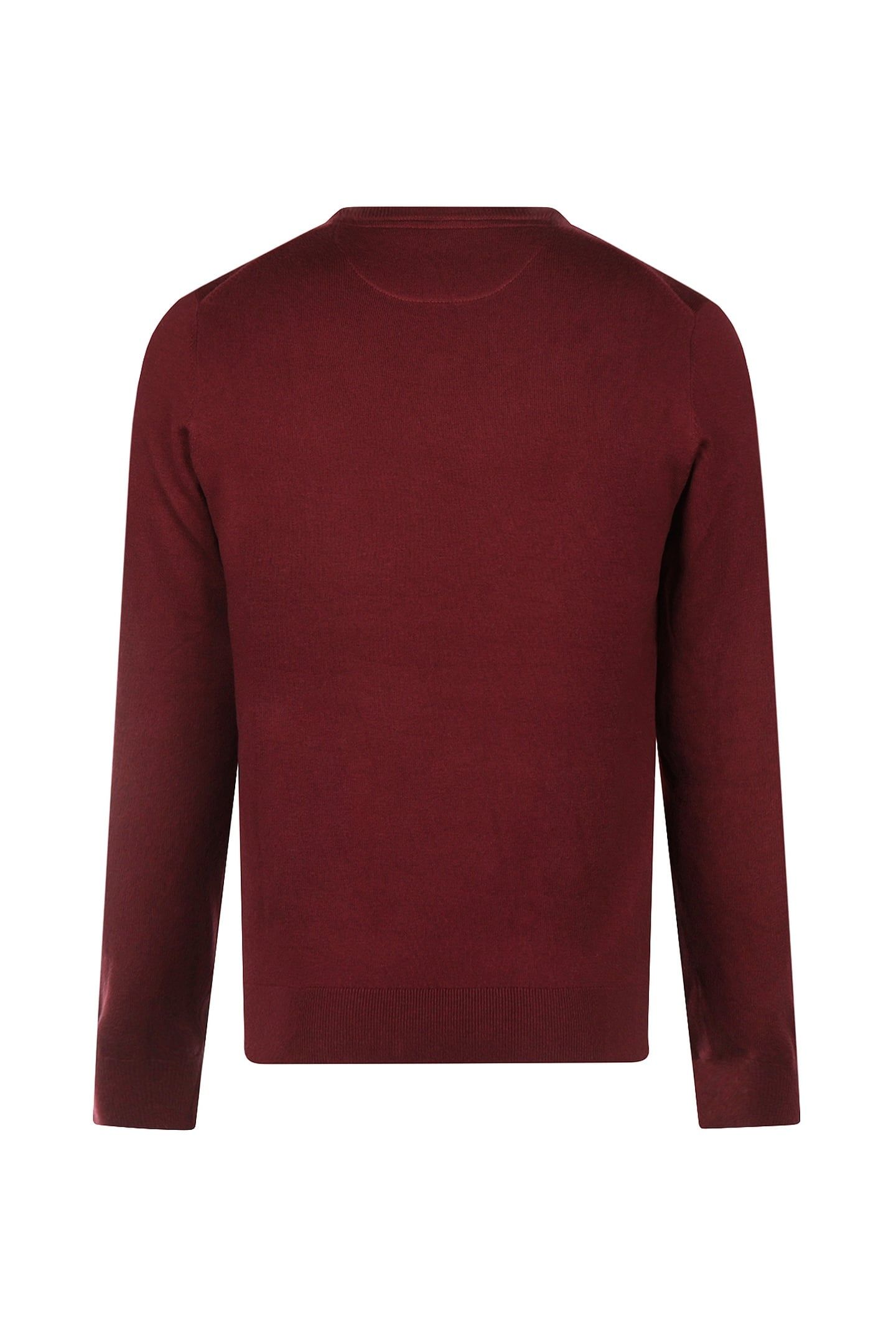 C-NECK SWEATER BURGUNDY 2