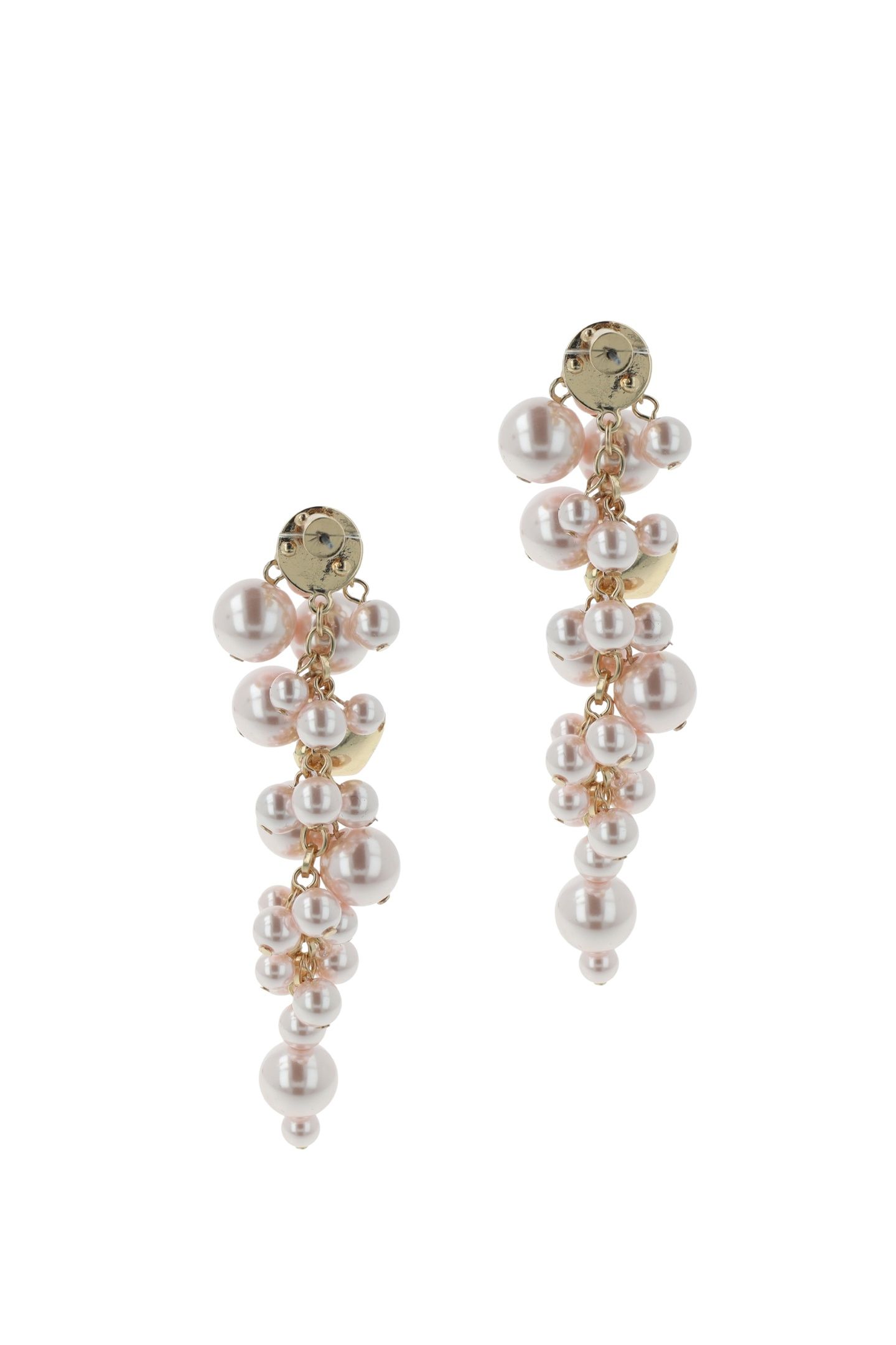 ULTIMATE PEARL EARHANGERS PINK PINK 2