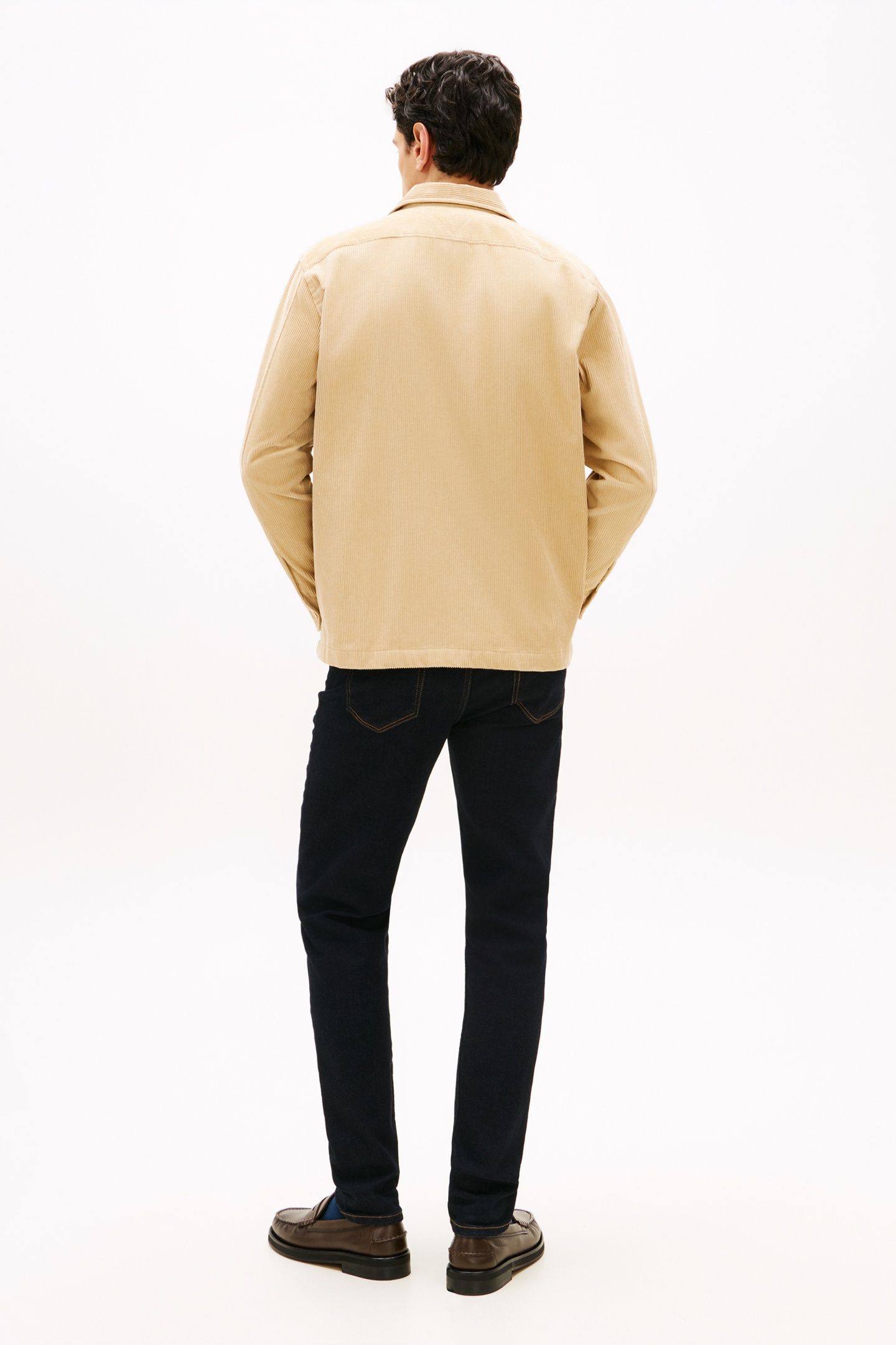 CORDUROY RELAXED OVERSHIRT GENTLE GOLD 3