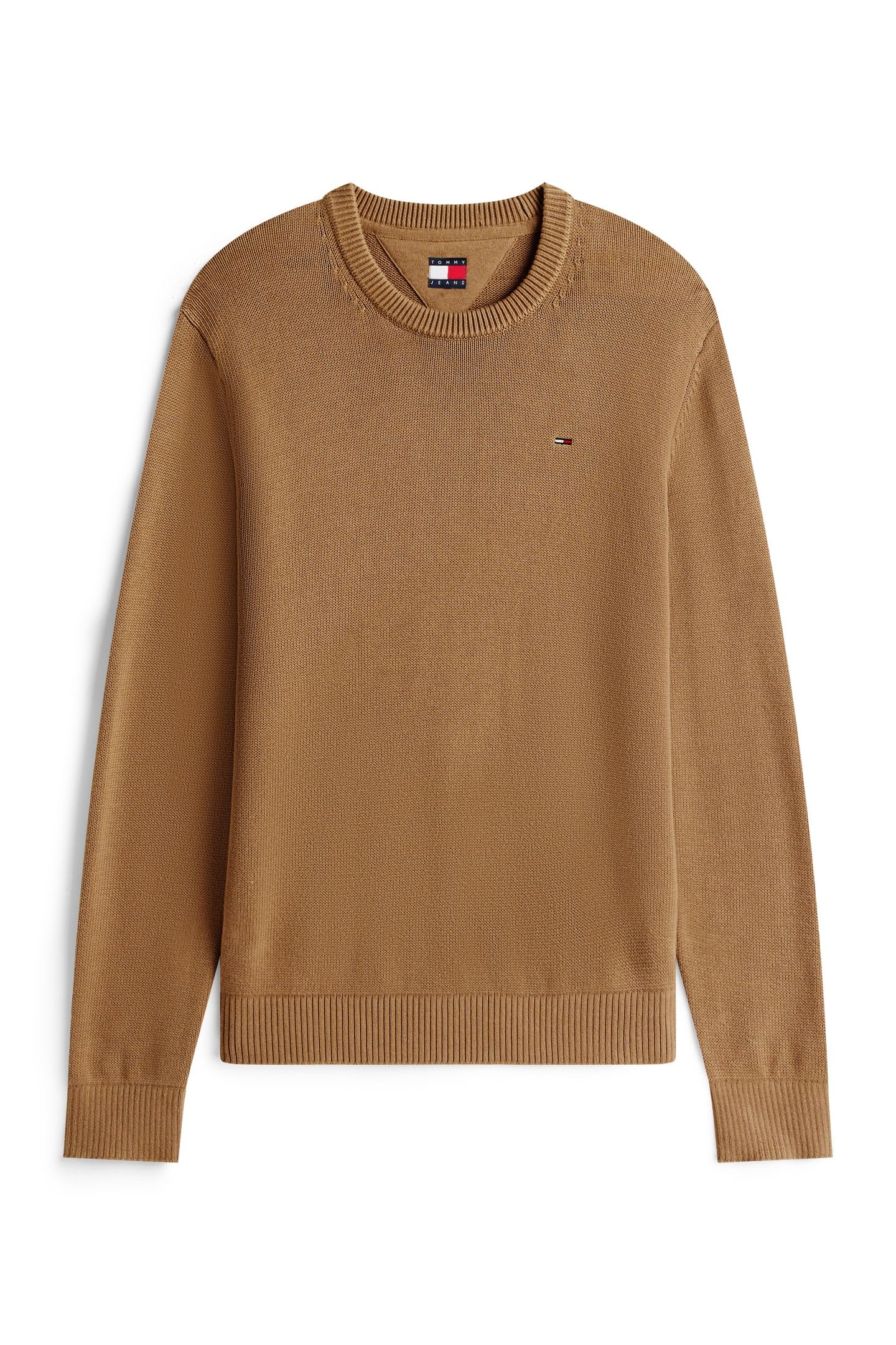 TJM SLIM ESSENTIAL SWEATER PECAN NUT 4