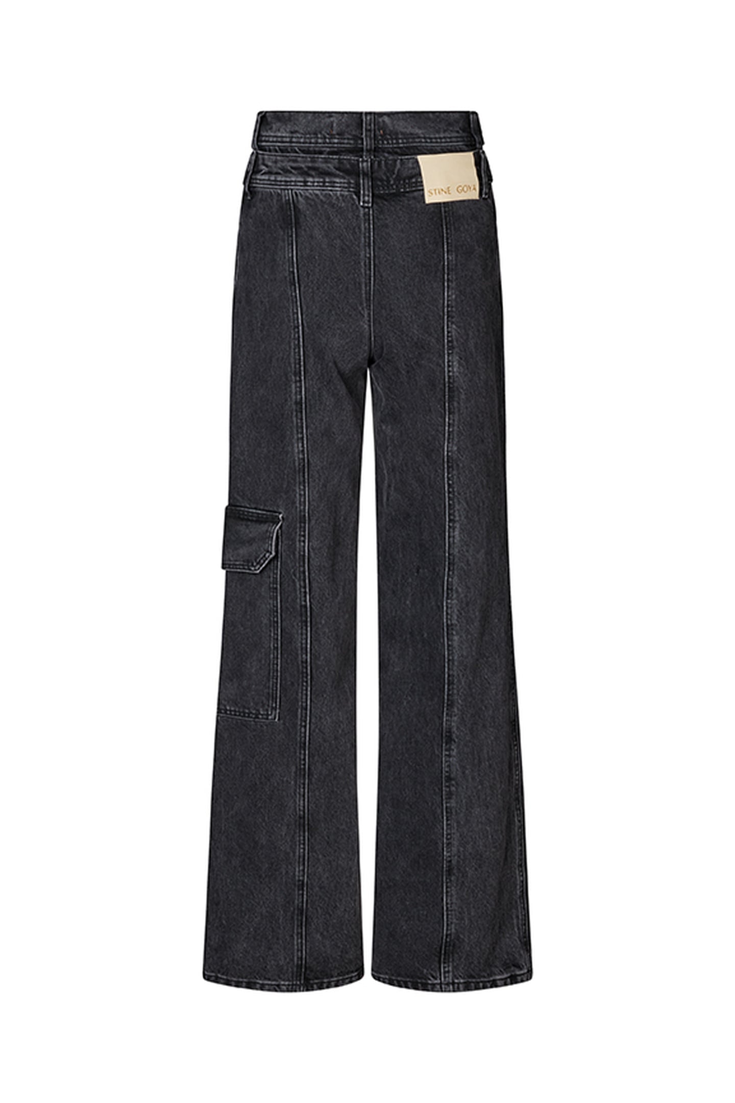 PAUL PANTS LONG STONE WASH GREY 6