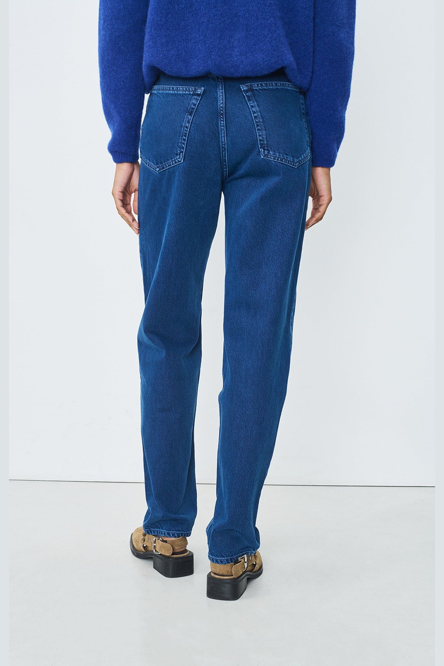 JOYBIRD-B 5-POCKET TROUSERS INDIGO 3