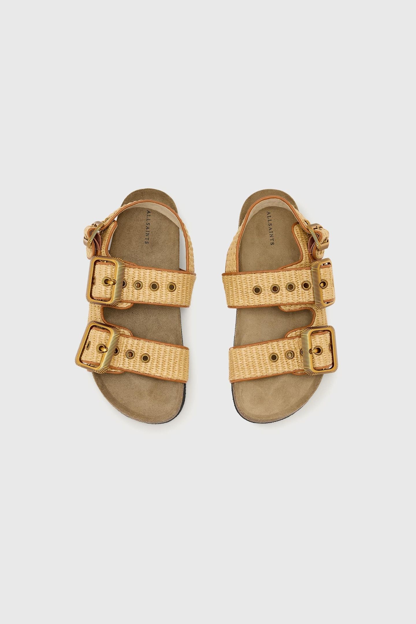 STAFFA RAFFIA SANDAL NATURAL BROWN 3
