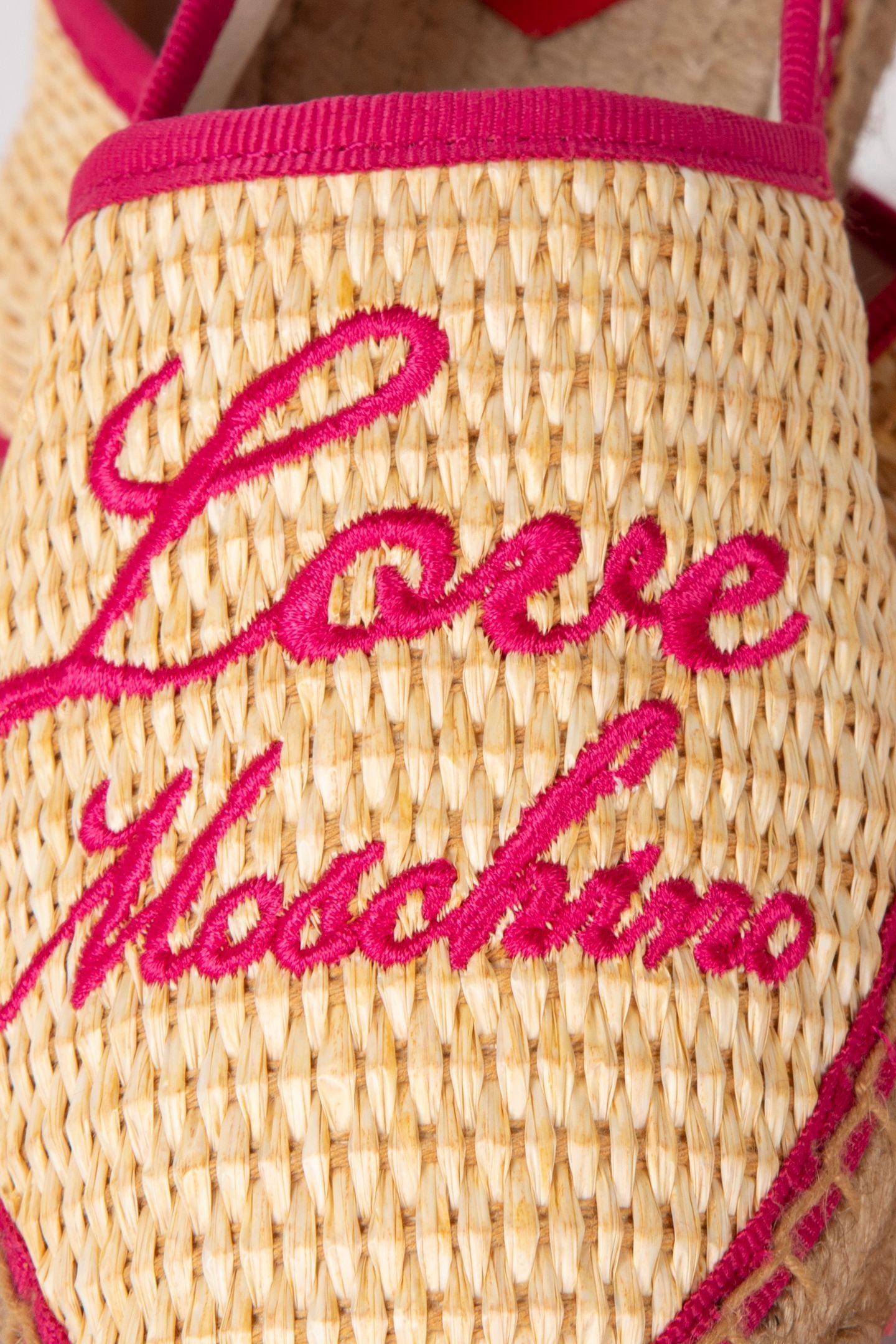 RAFFIA ESPADRILLES WITH EMBROIDERY BEIGE 3
