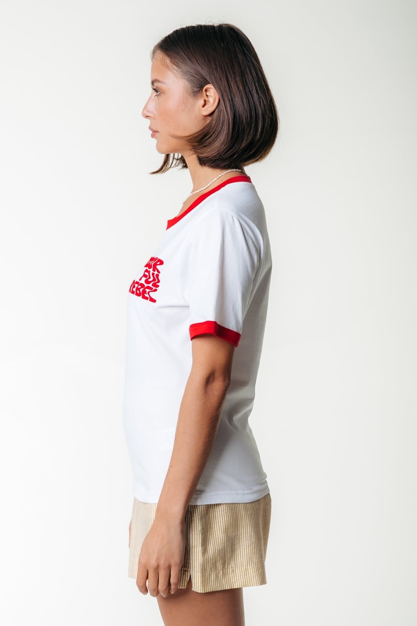 LOGO WAVE RINGER BOXY TEE STANDARD WHITE 3