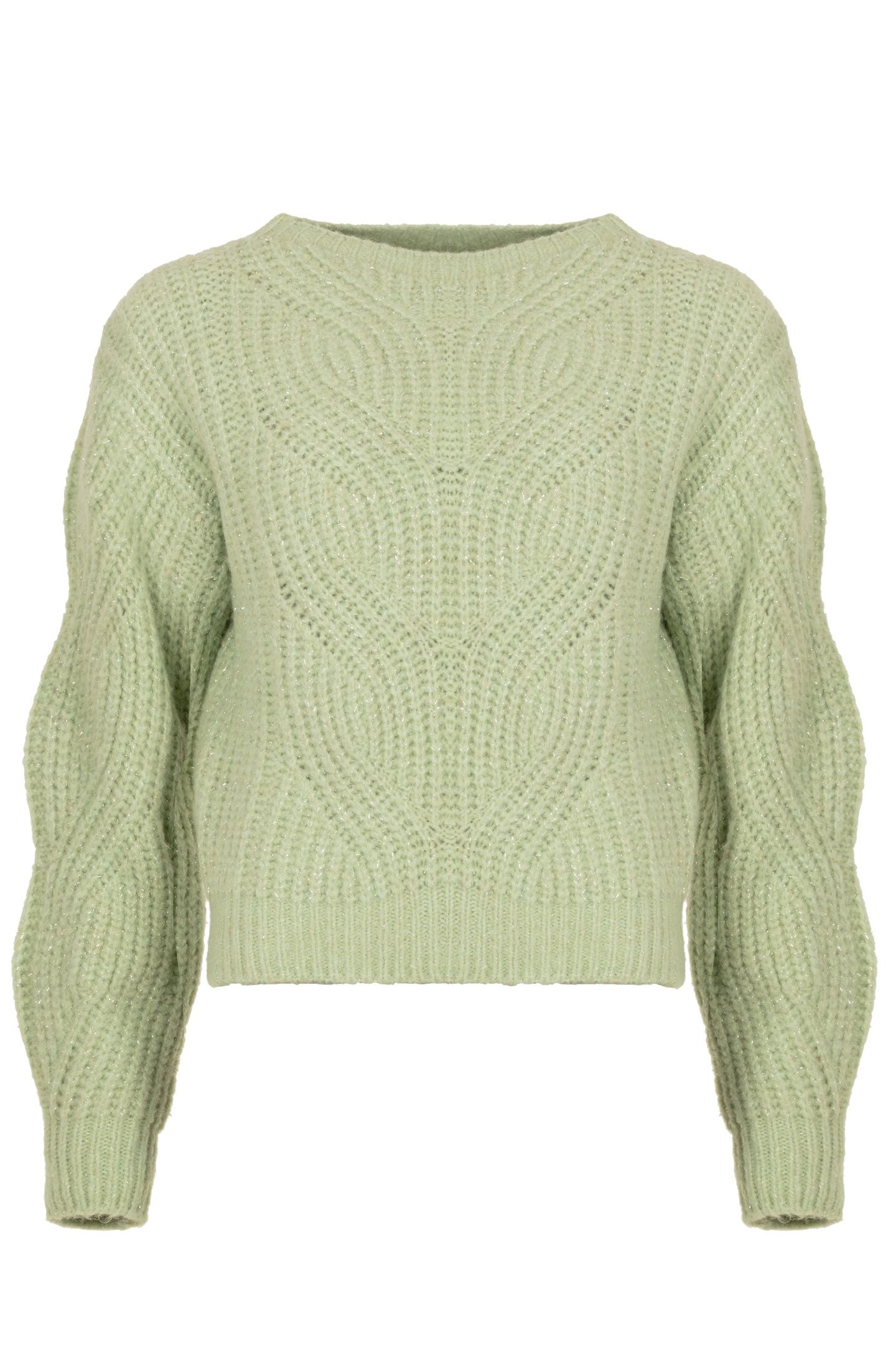 KATHLEEN PULLOVER SAGE GREEN 2