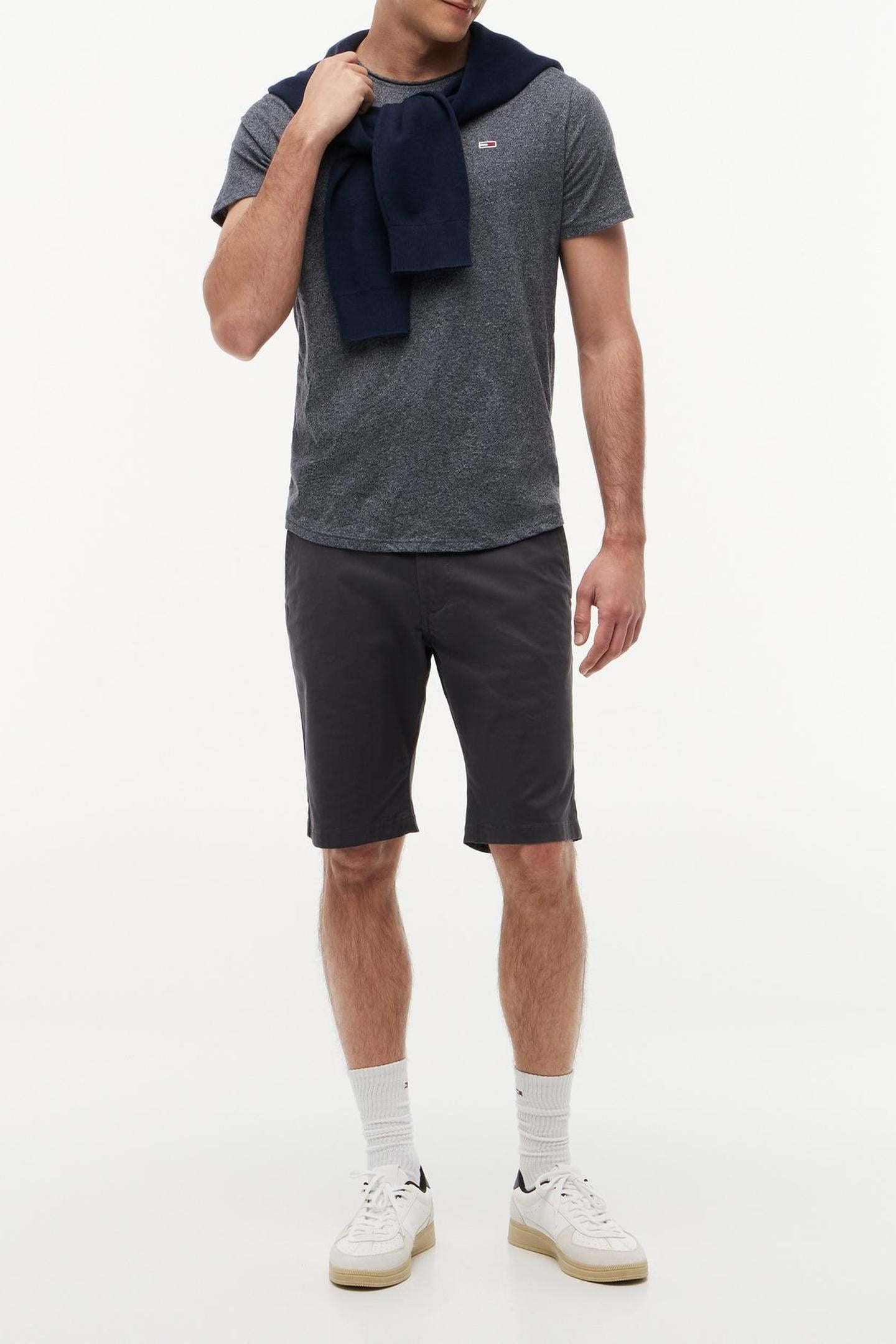 TJM XSLIM JASPE C NECK TWILIGHT NAVY 3