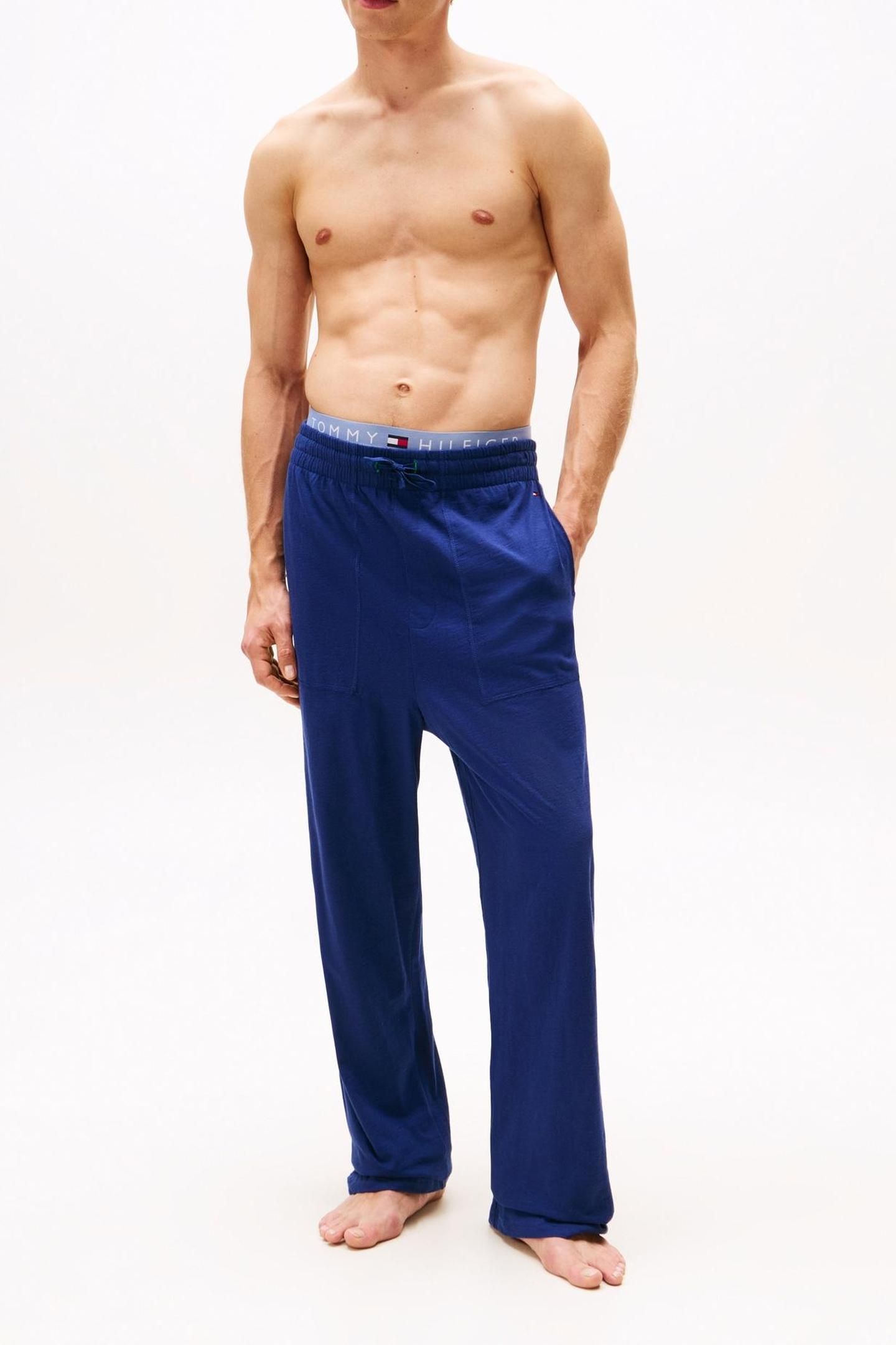 JERSEY PJ PANT PREPPY NAVY 1
