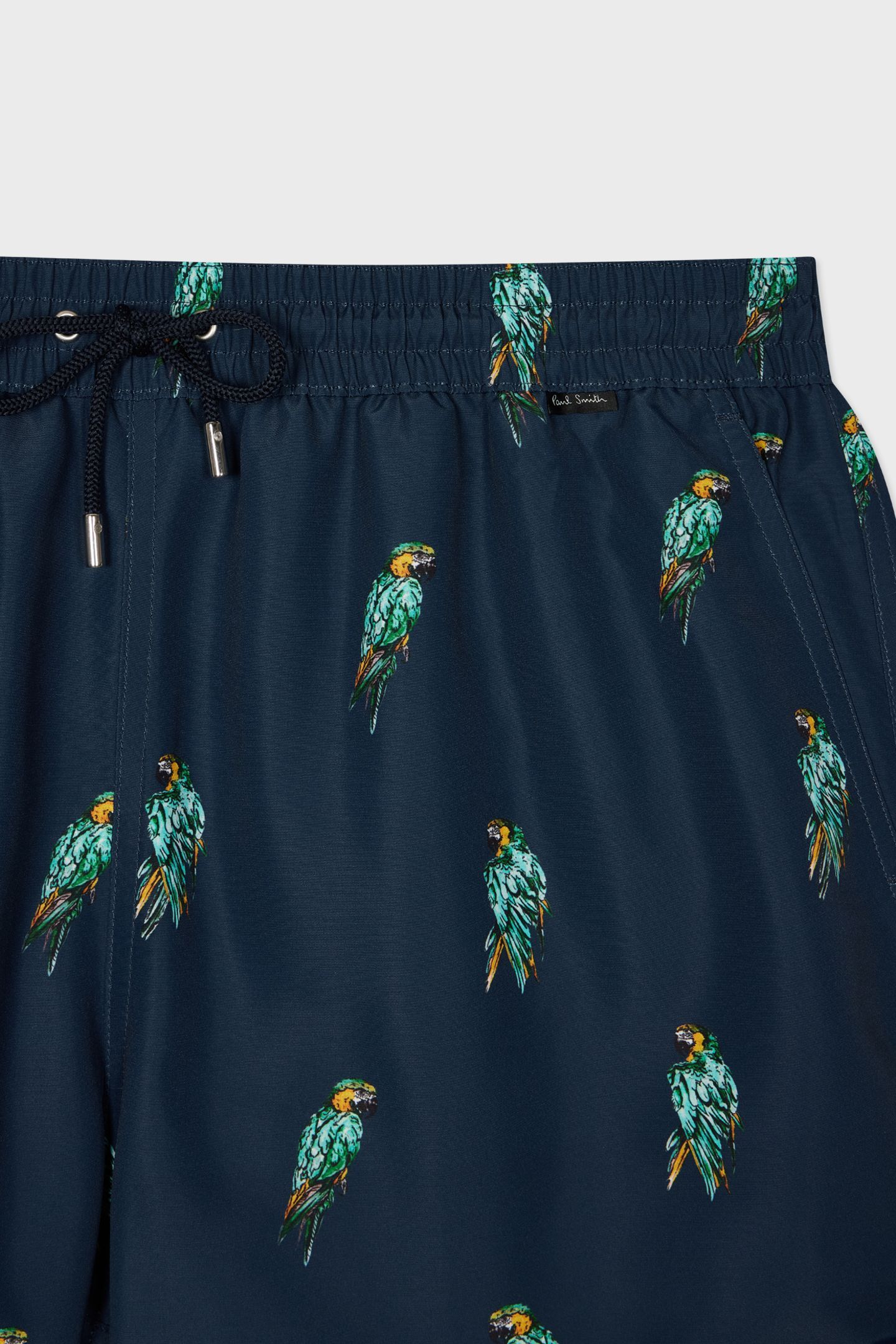 MEN SWIM SHORT PARROTS NAVY 5