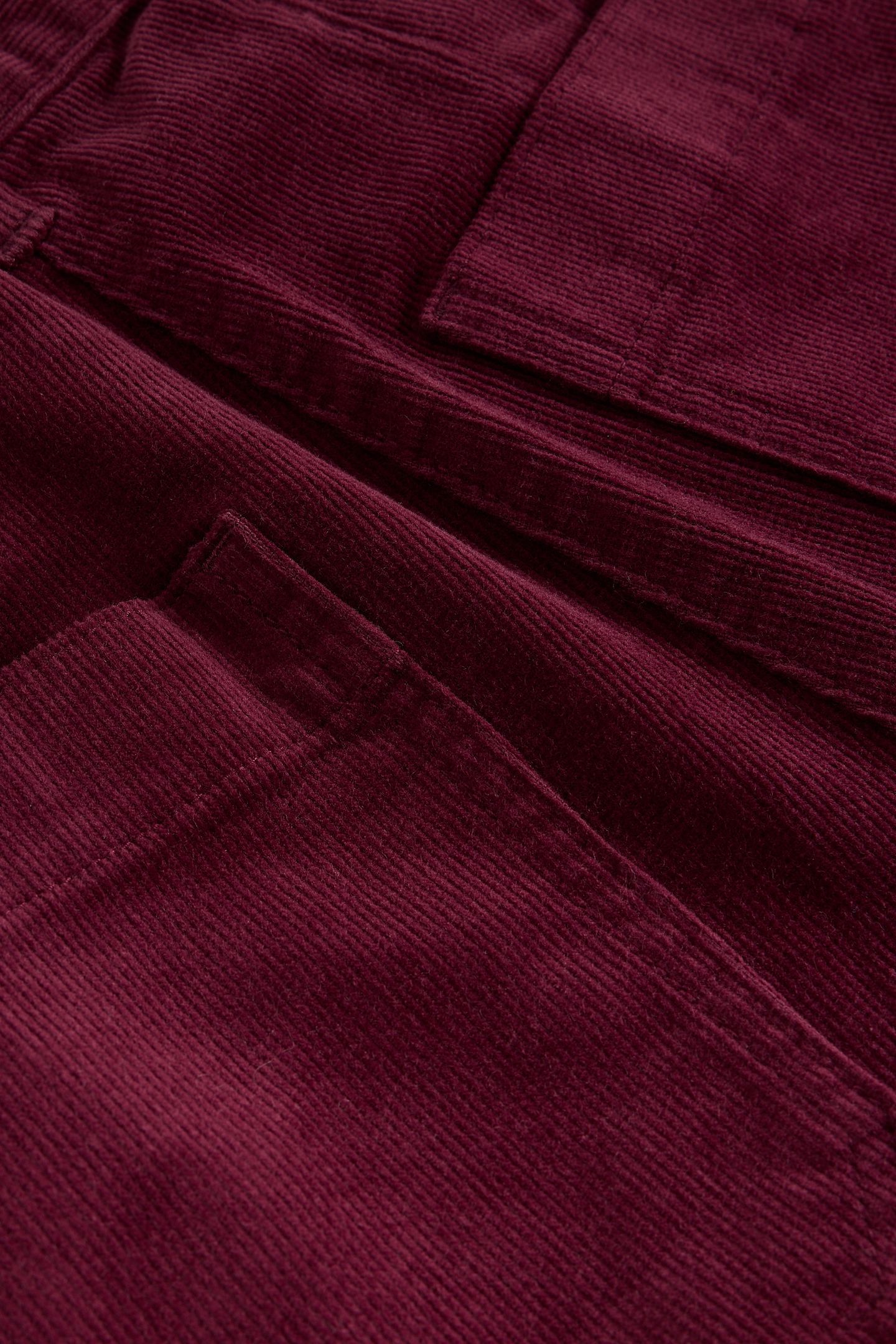 ELLA CORD WIDE LEG TROUSER MID PLUM 3