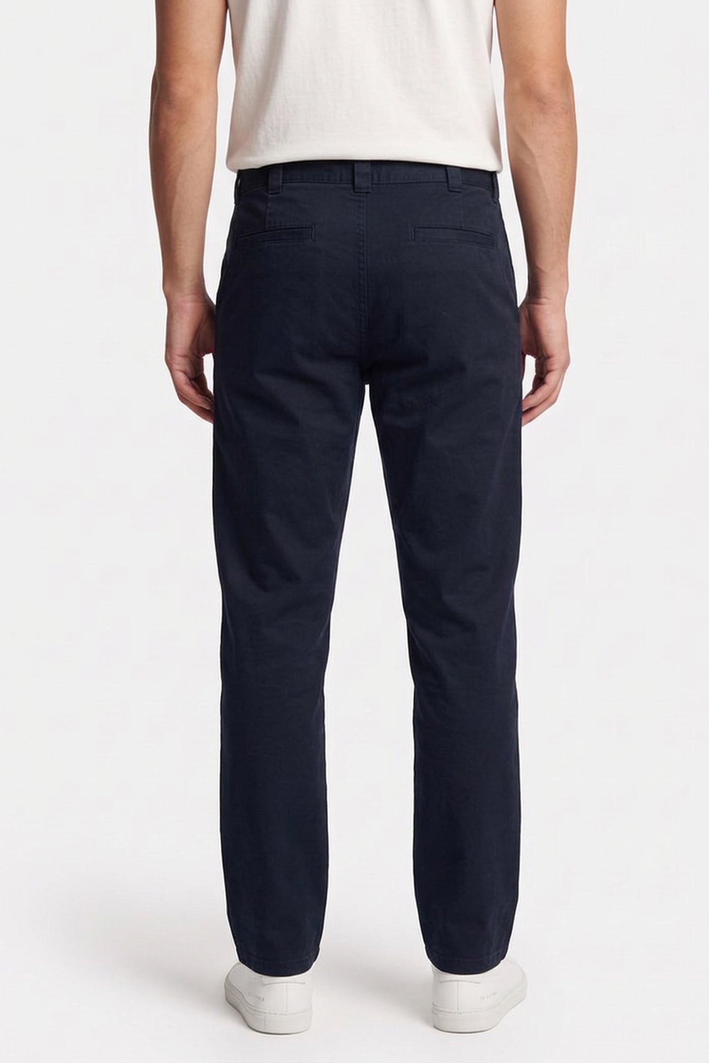 EMIL LOOSE TWILL TROUSERS BLUE 2