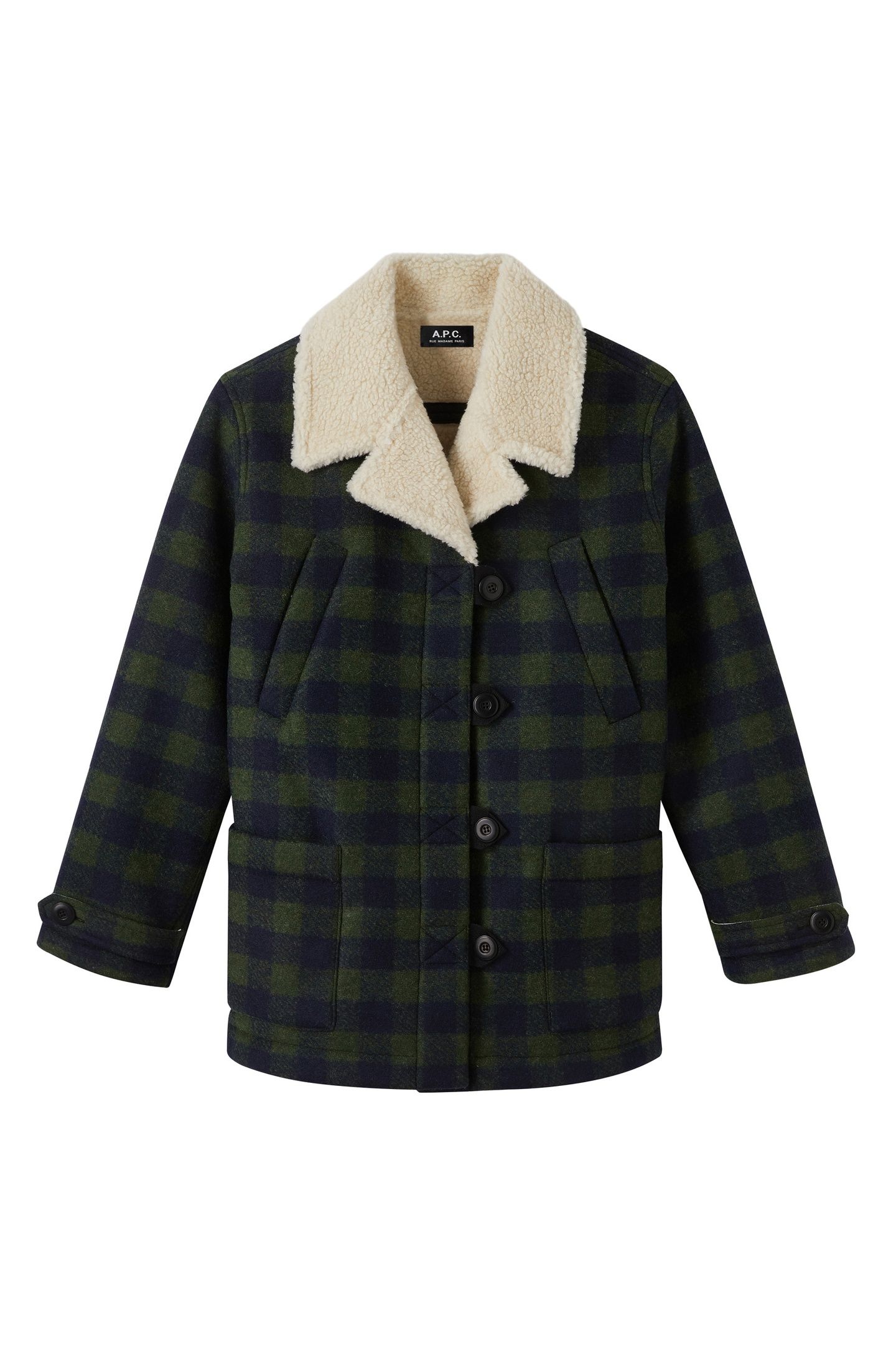 COAT FEDERICA DARK GREEN 2