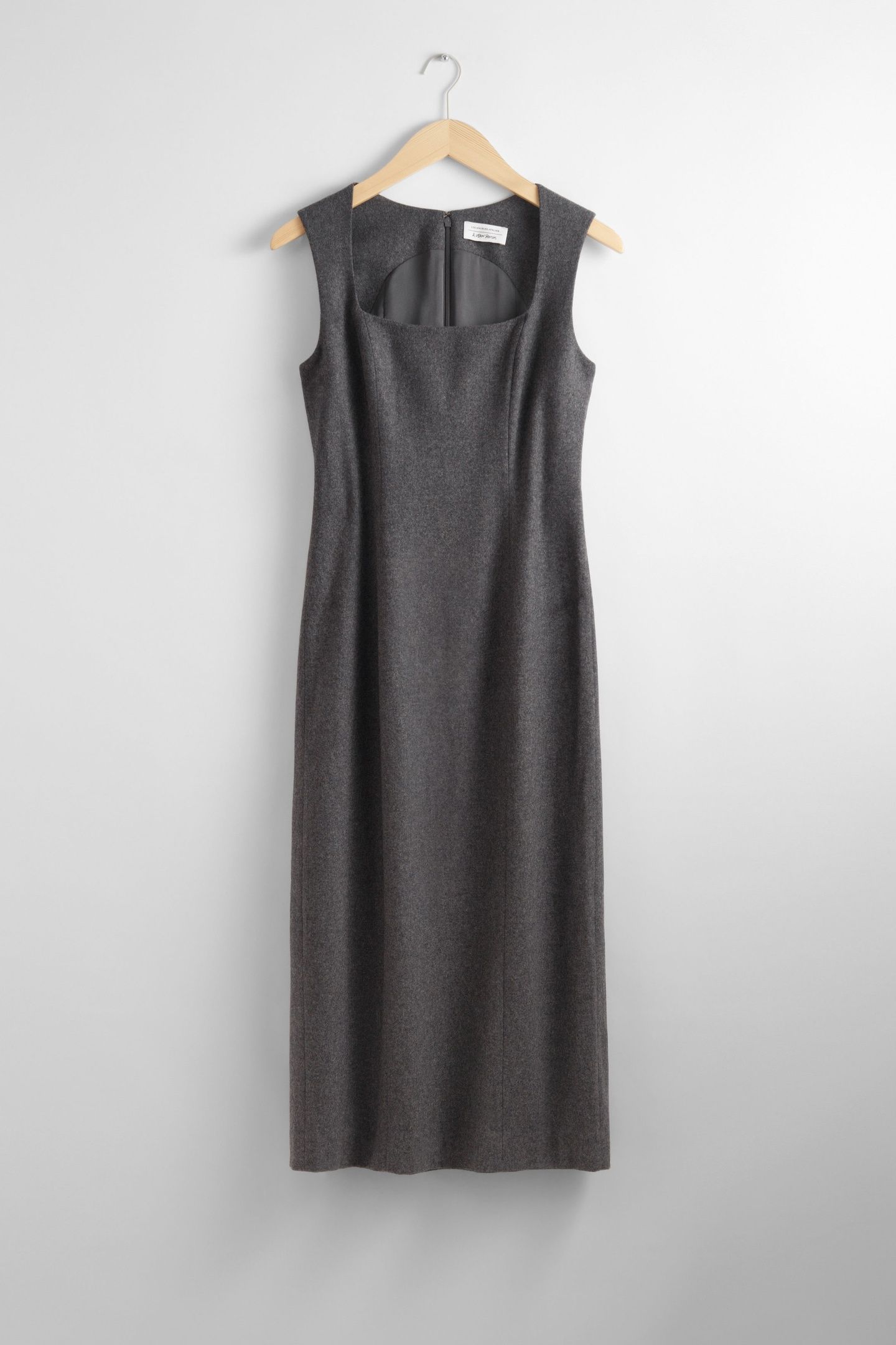 LA WILLOW DRESS GREY 3