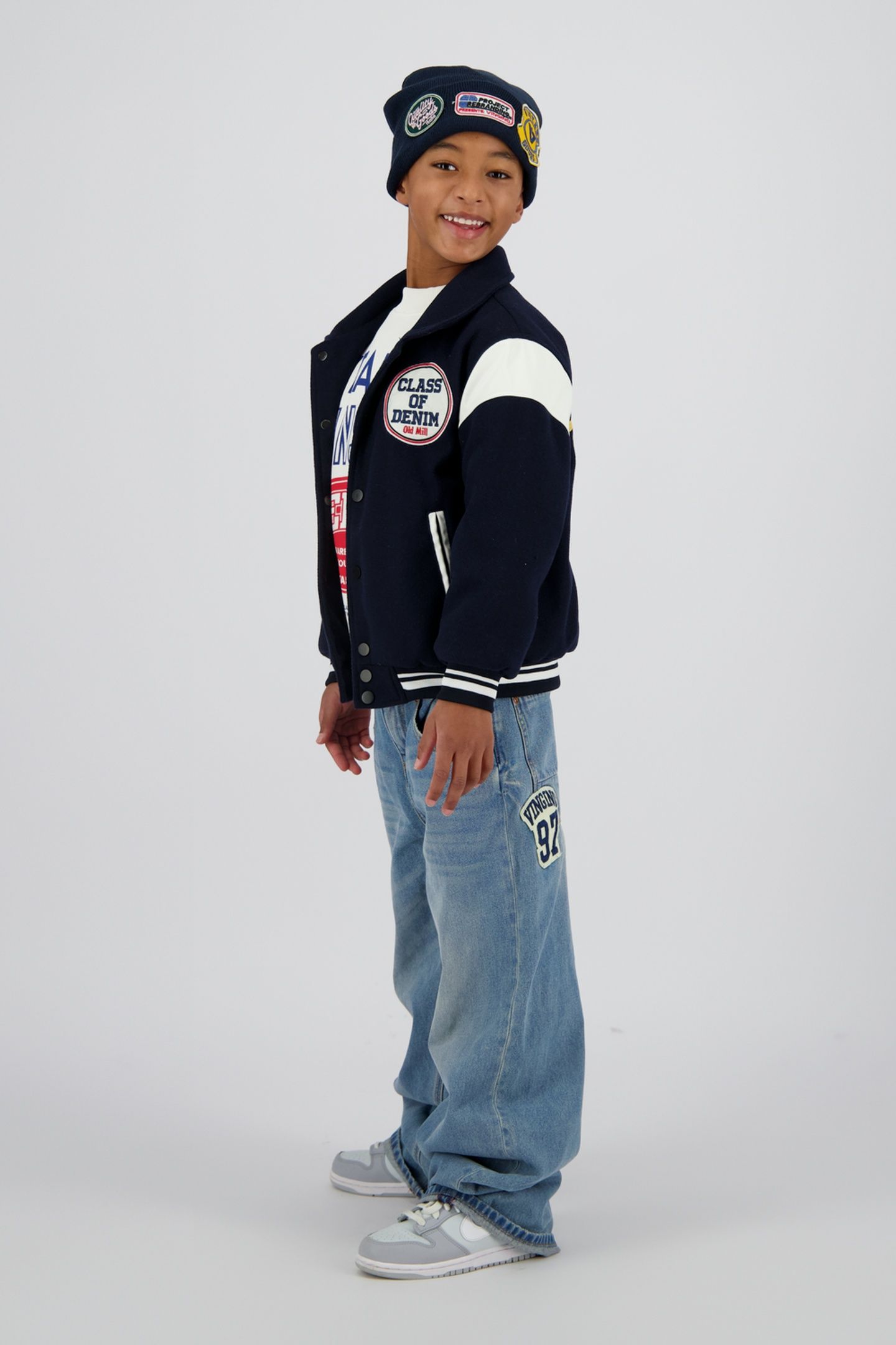 BOYS TASLO JACKET OUTDOOR DARK BLUE 3