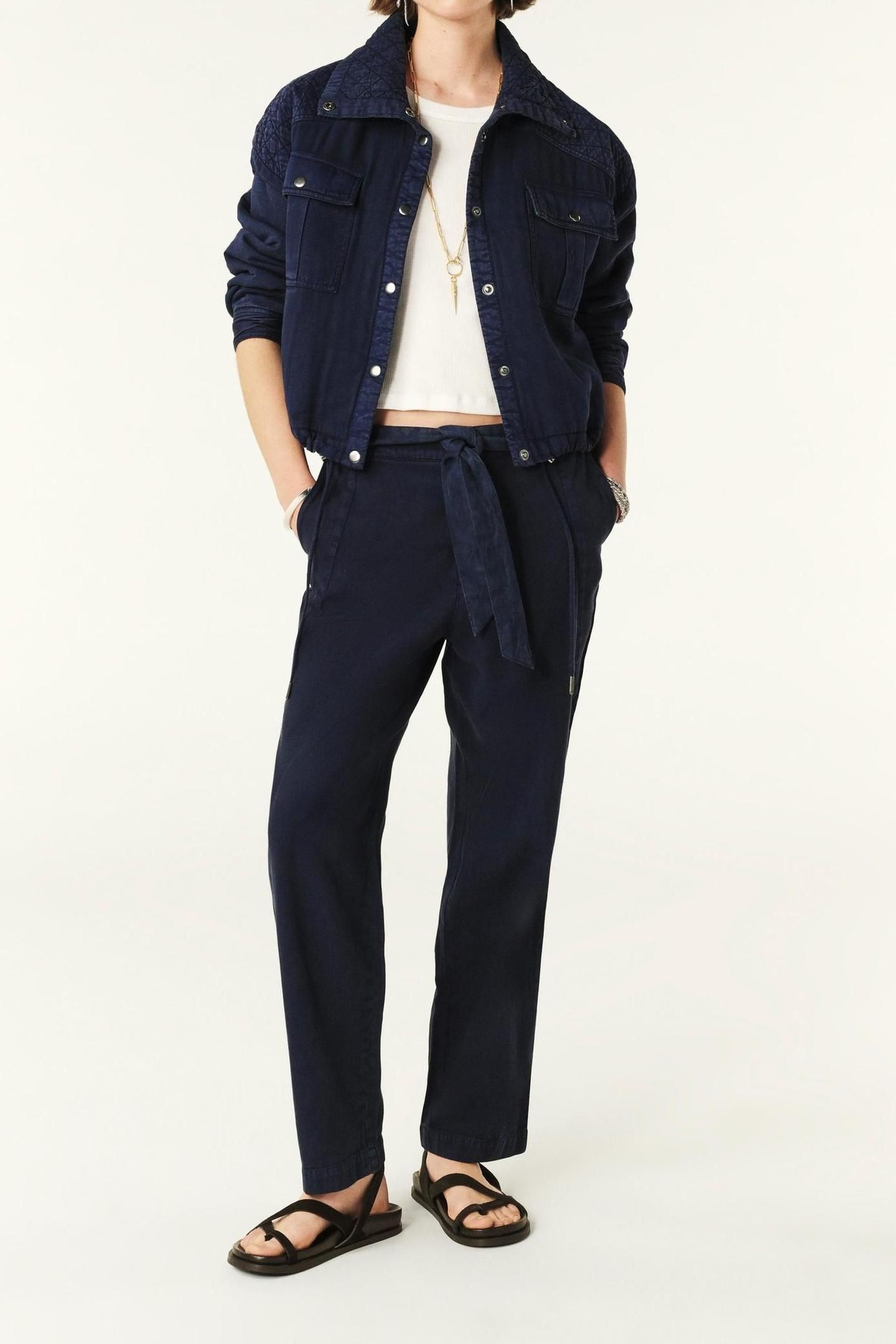 STRAIGHT TROUSERS BLUENUIT 1