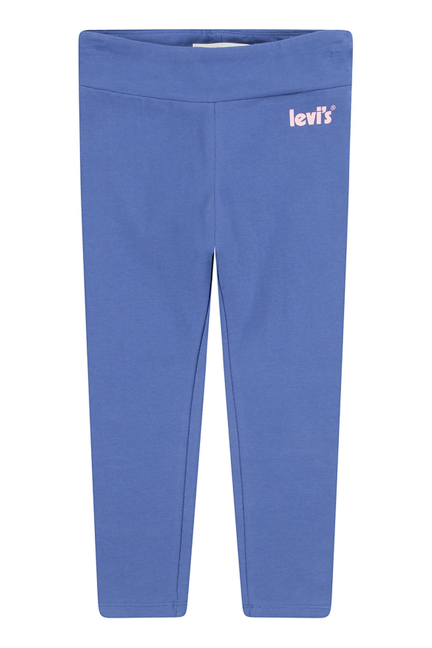 GIRLS HIGH RISE LOGO KNIT LEGGING TRUE NAVY 1