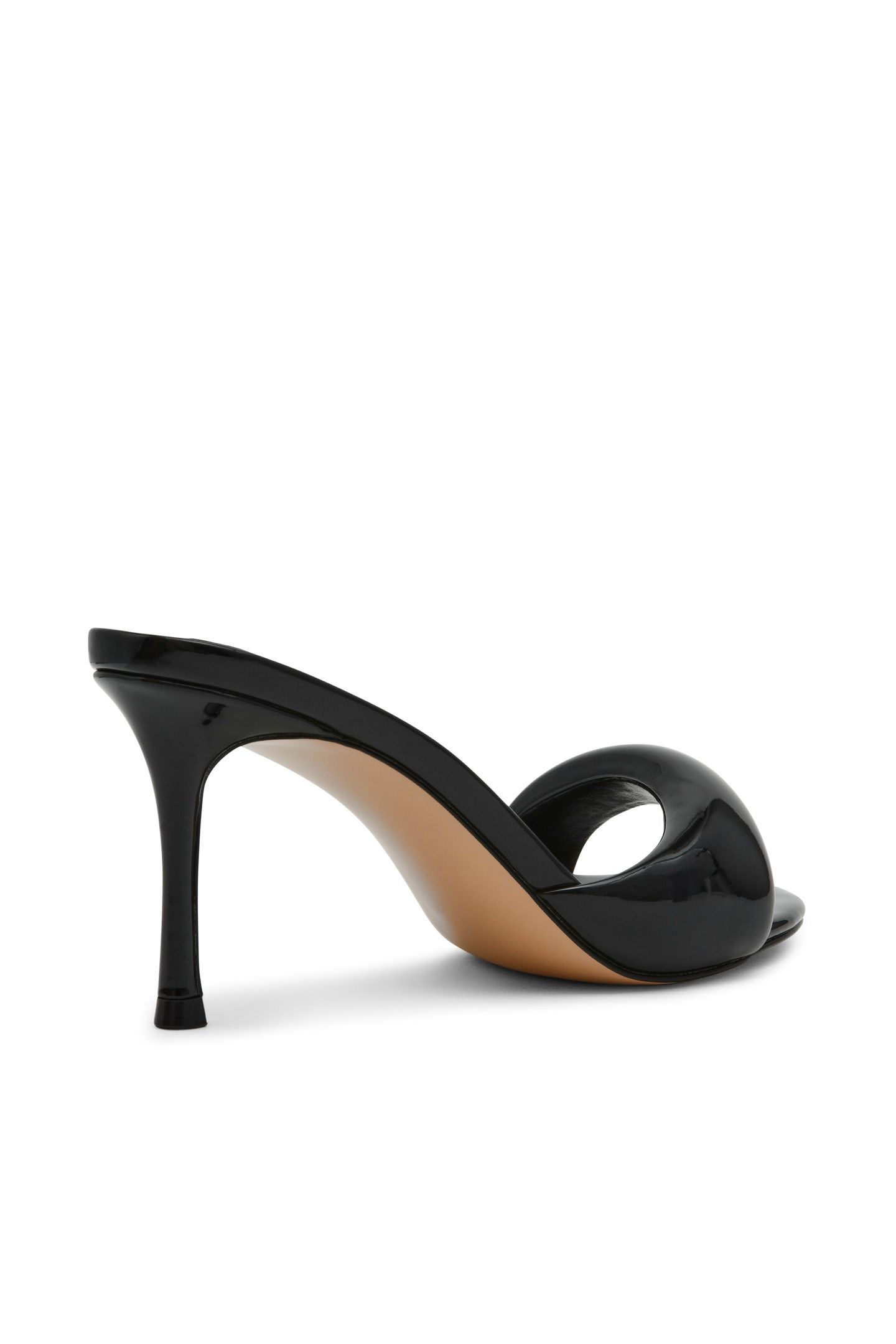 PENNY MULES BLACK PATENT 3