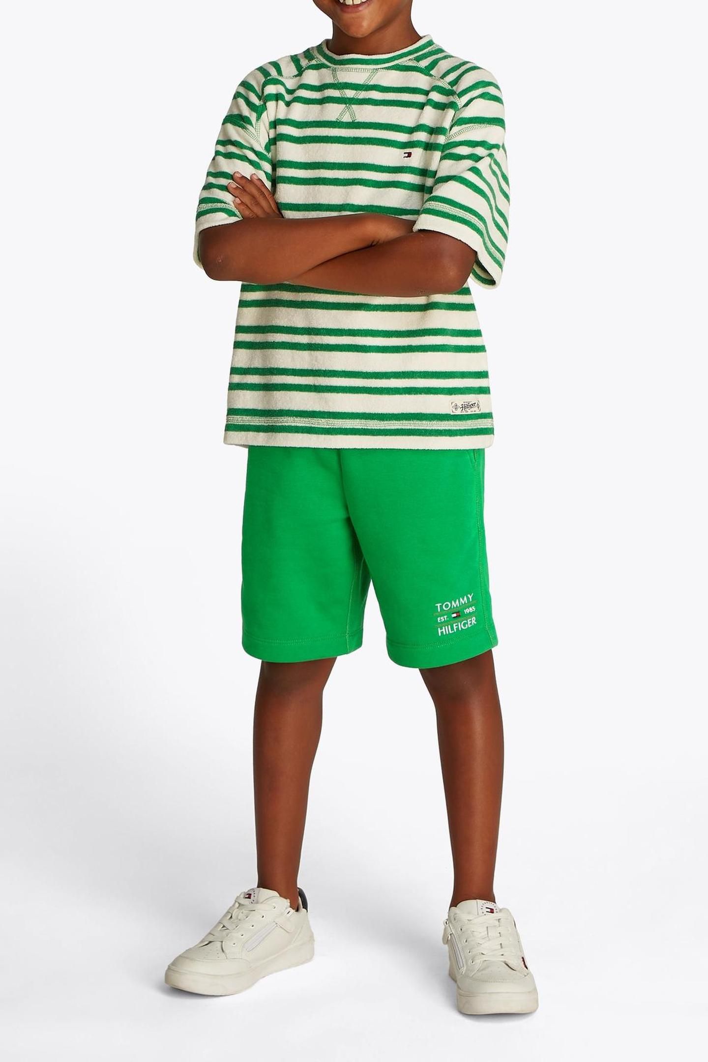 BOYS TOMMY FLAG HILFIGER RADIANT GREEN 1
