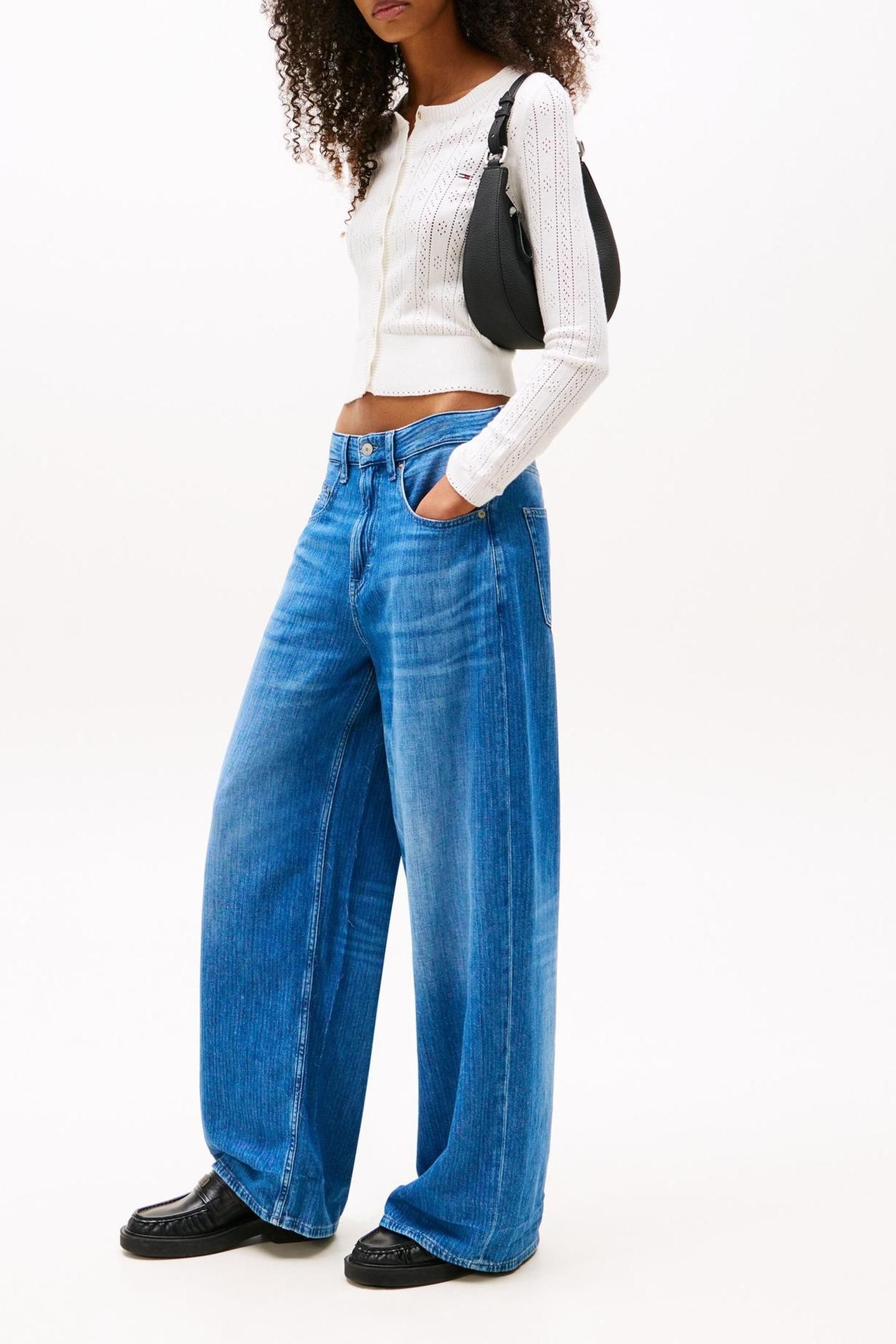 TJW POINTELLE CREW NECK ECRU 3