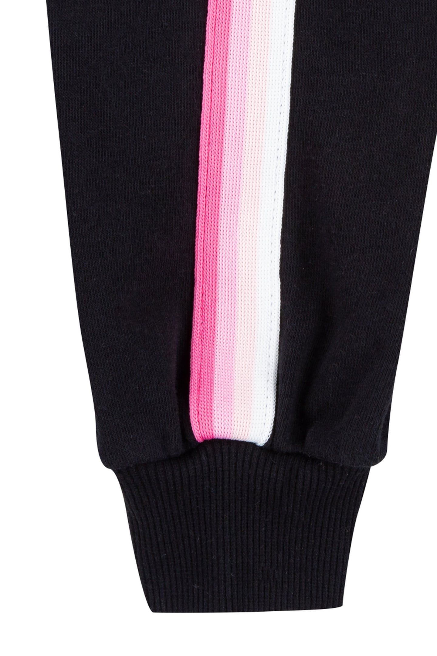 GIRLS SWEATSHIRT DRESS BLACK 3