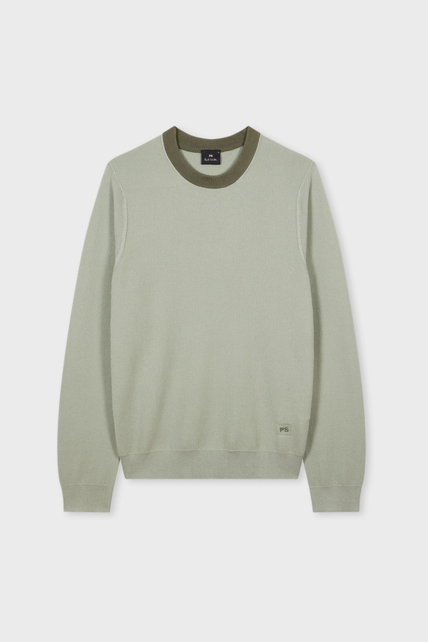MENS SWEATER CREW NECK GREEN 5