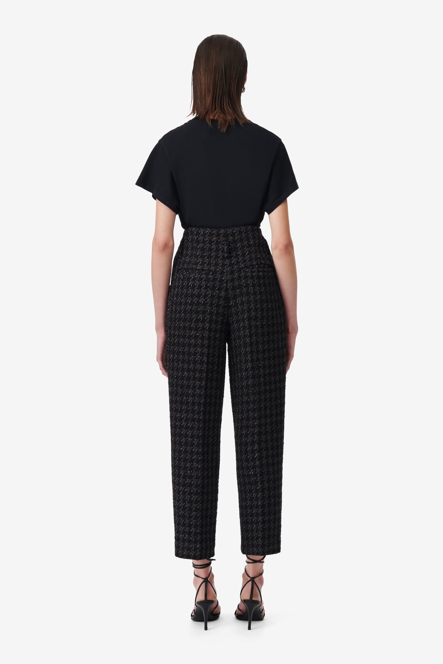 SIMEA PANT BLACK LUREX 2