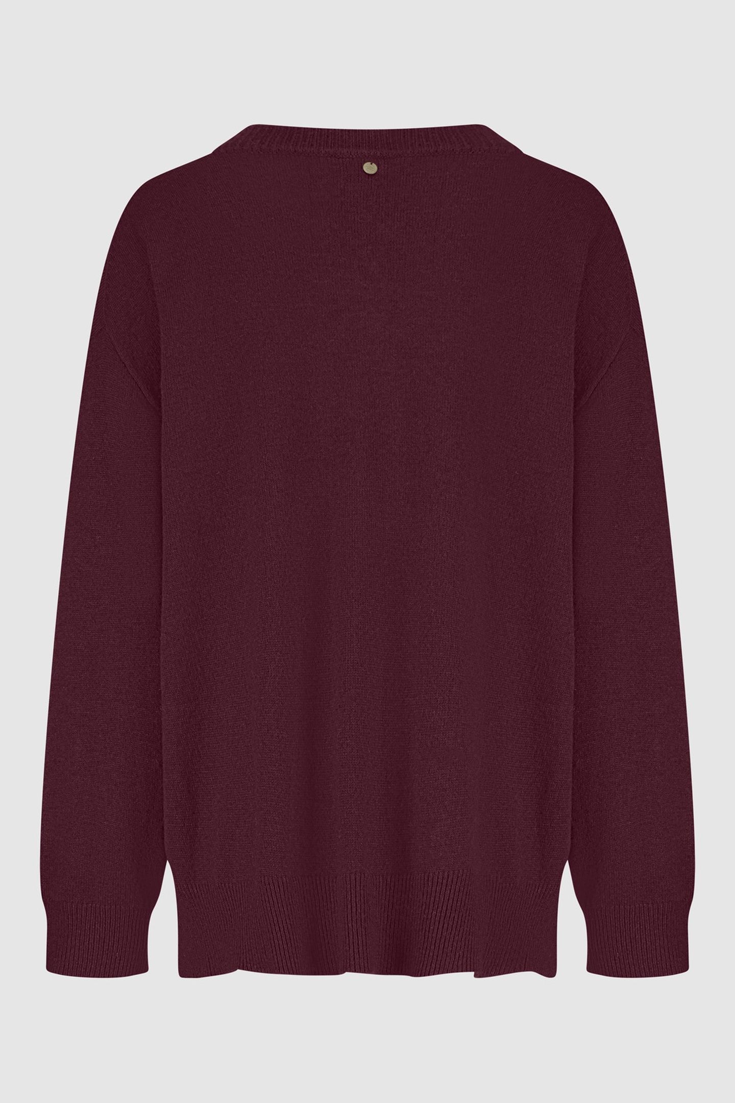 GIRLS RUBY KNIT AUBERGINE 2