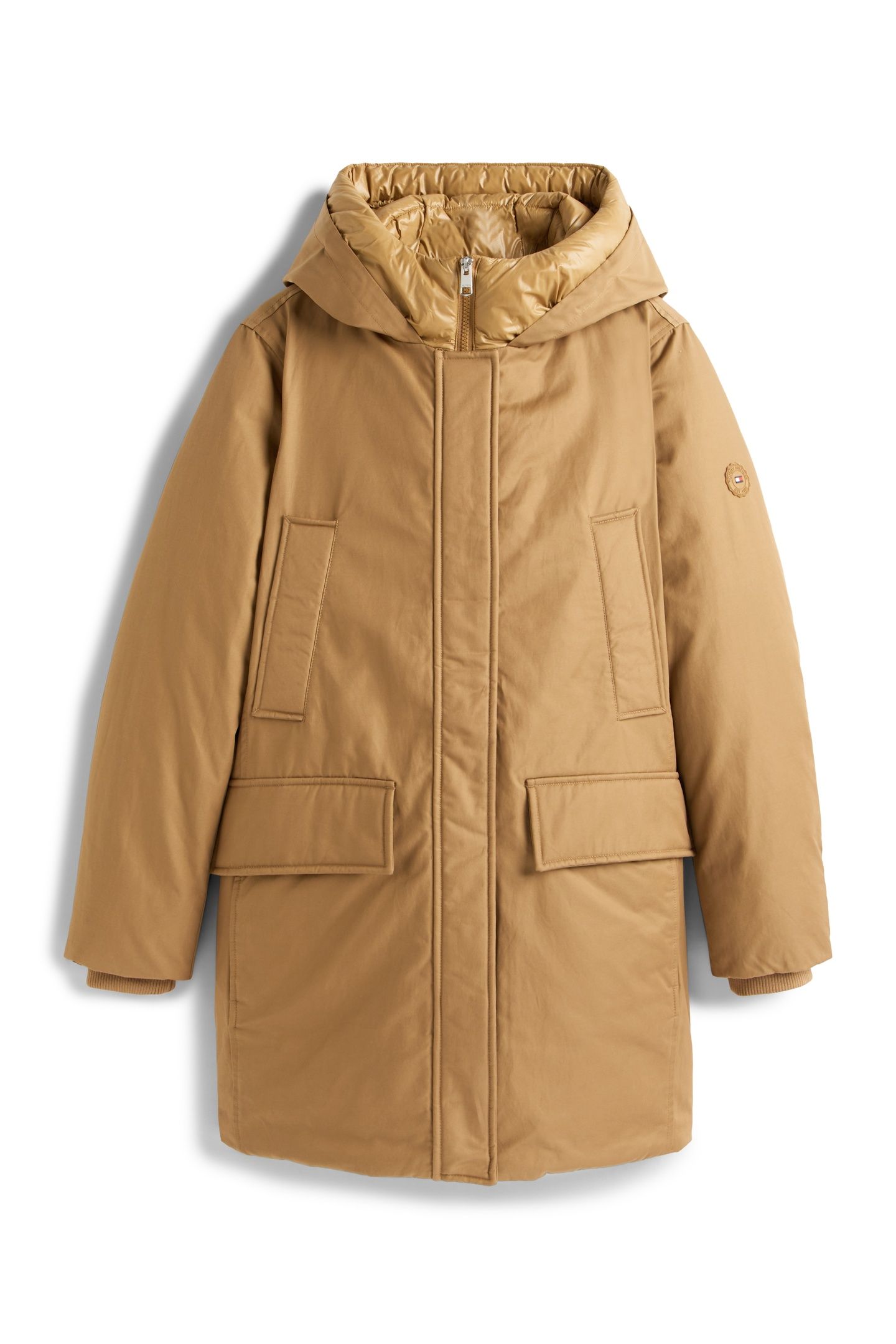 PADDED NYLON REG PARKA SAFARI CANVAS 3