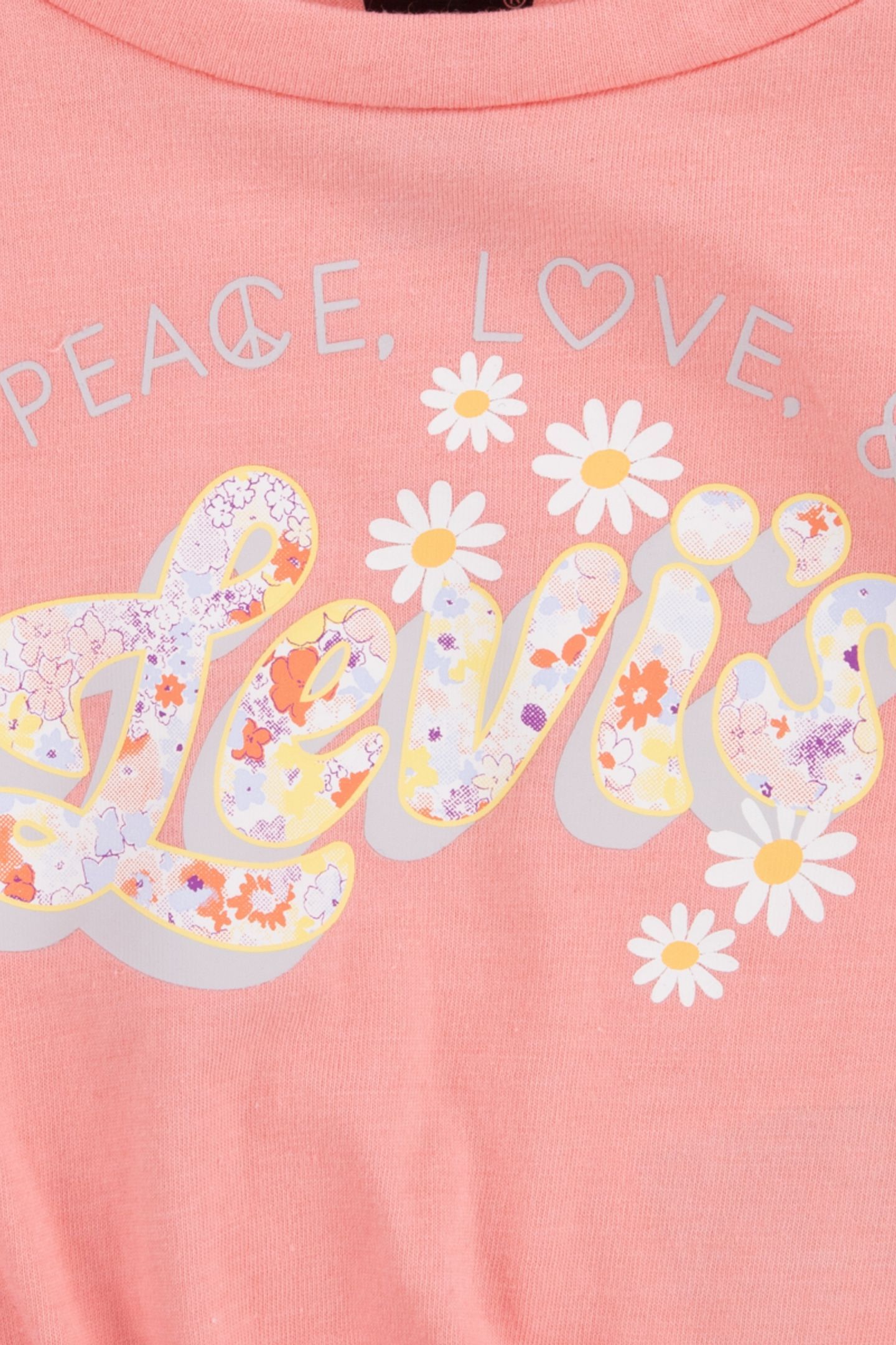 GIRLS 2PC TEE AND WOVEN SHORT SET FLORAL BLOOMS 4