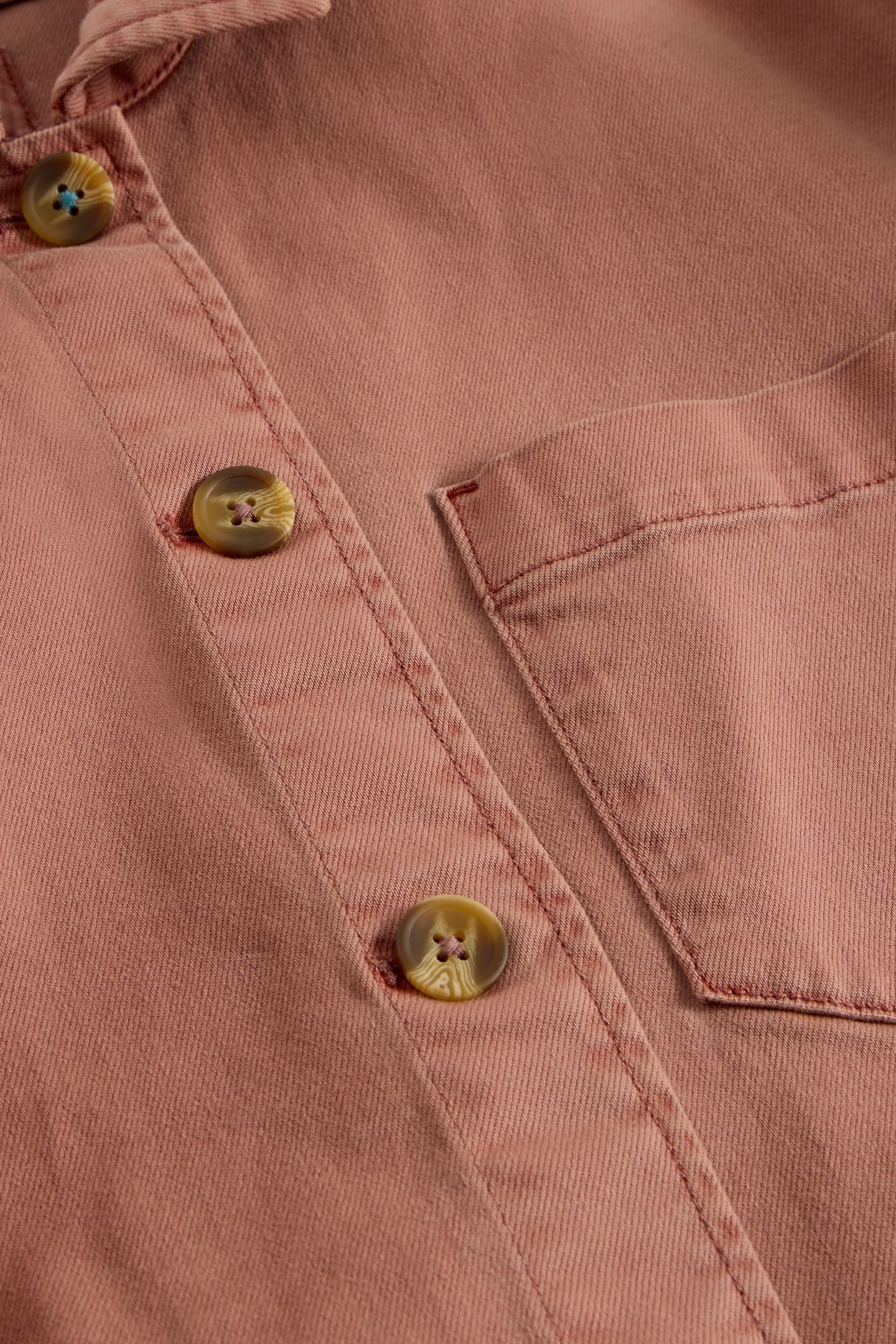 SOLENE COTTON SHACKET DUSTY PINK 6