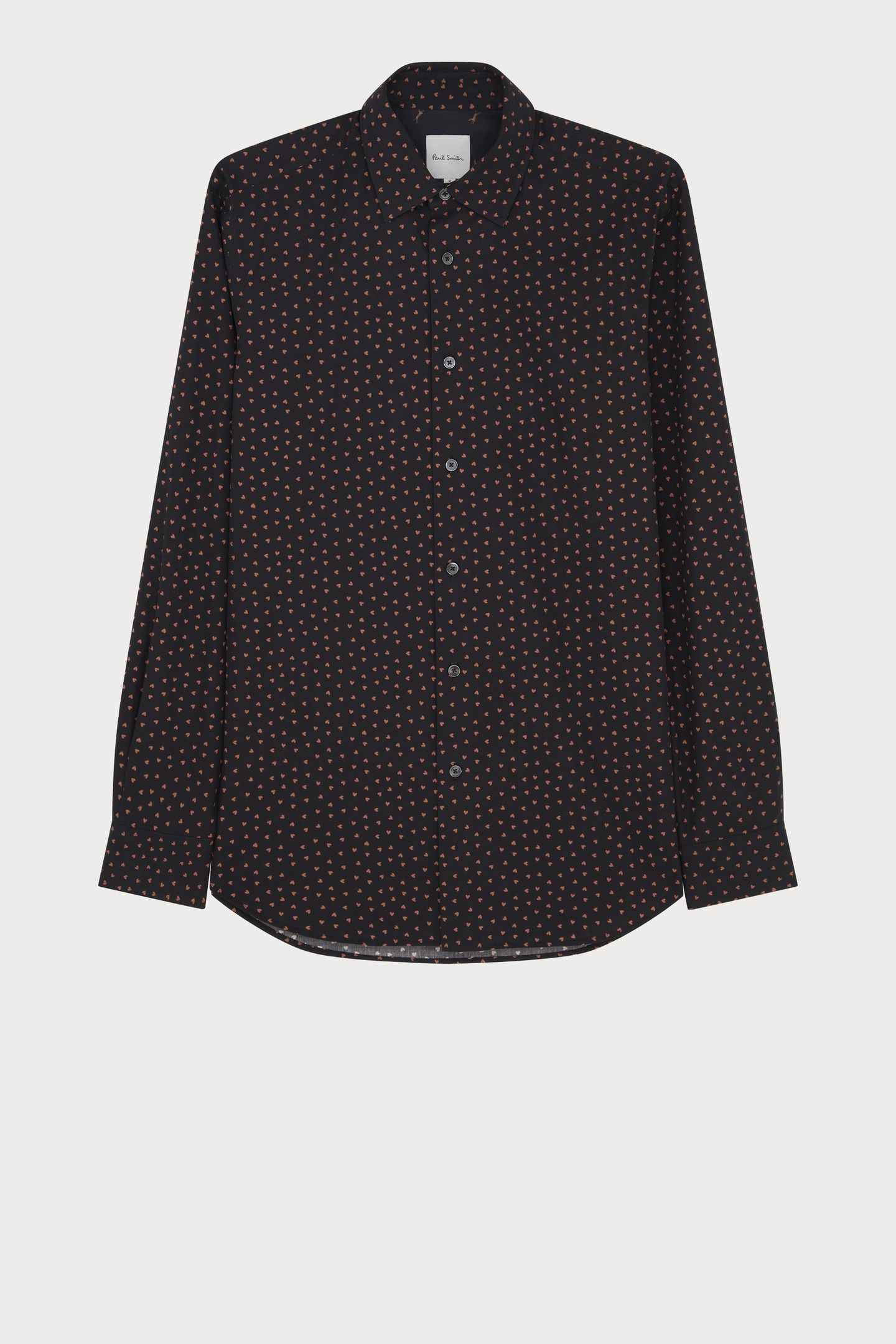 MENS S/C TAILORED FIT SHIRT BLACK 6