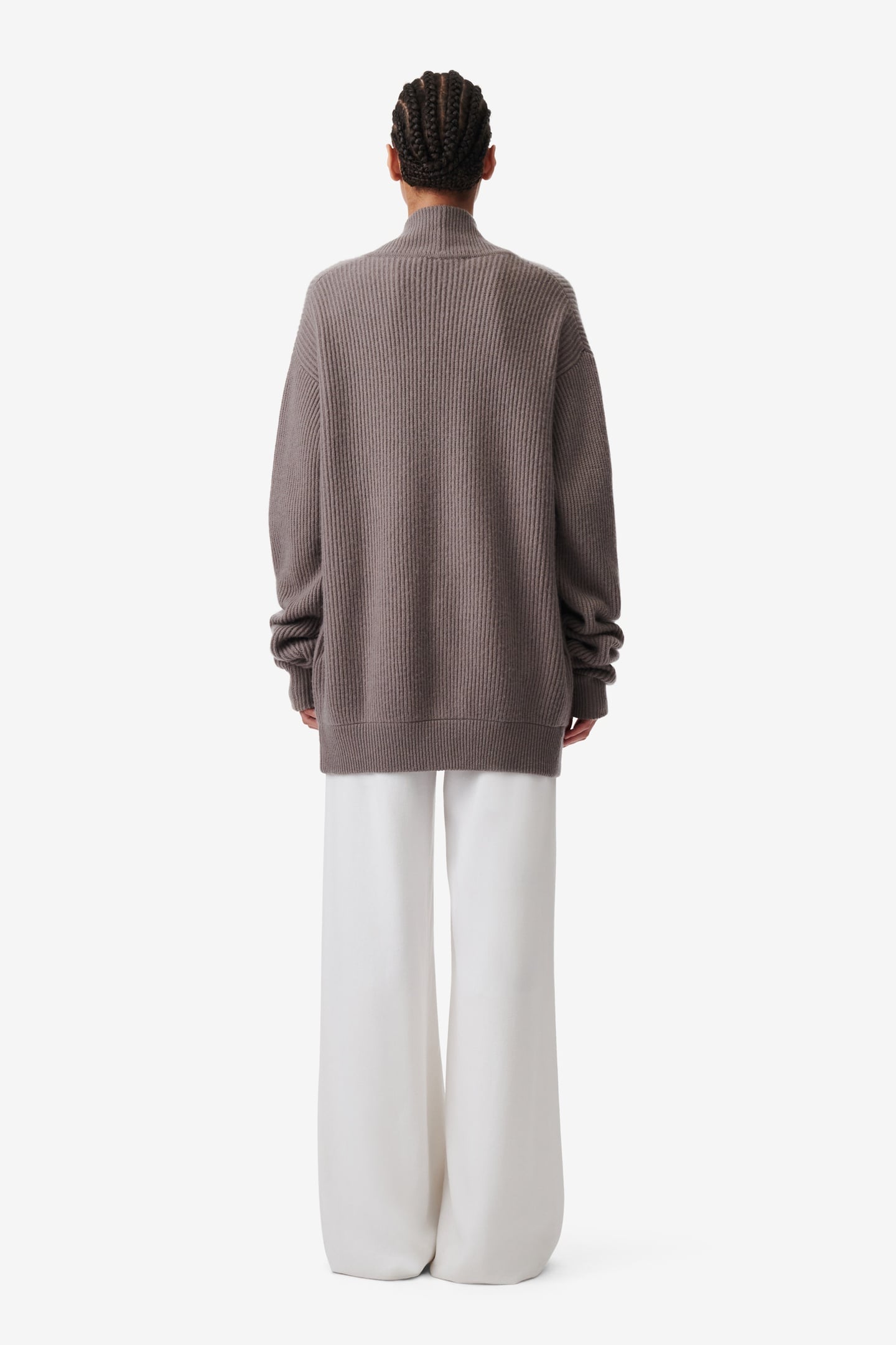 CELYA SWEATER ASH BROWN 2
