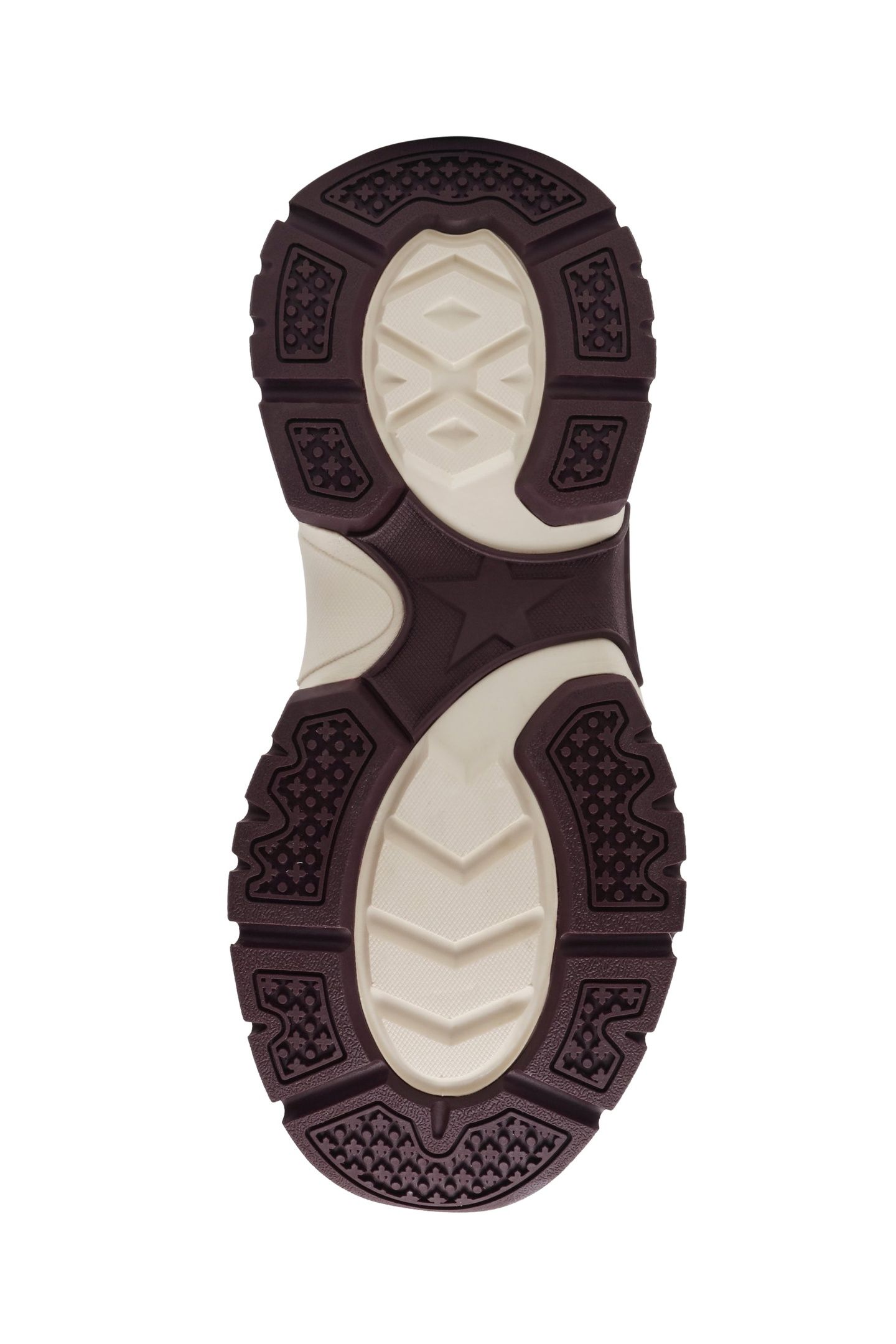 ANIMATES-E SNEAKERS WINE/GRY 7