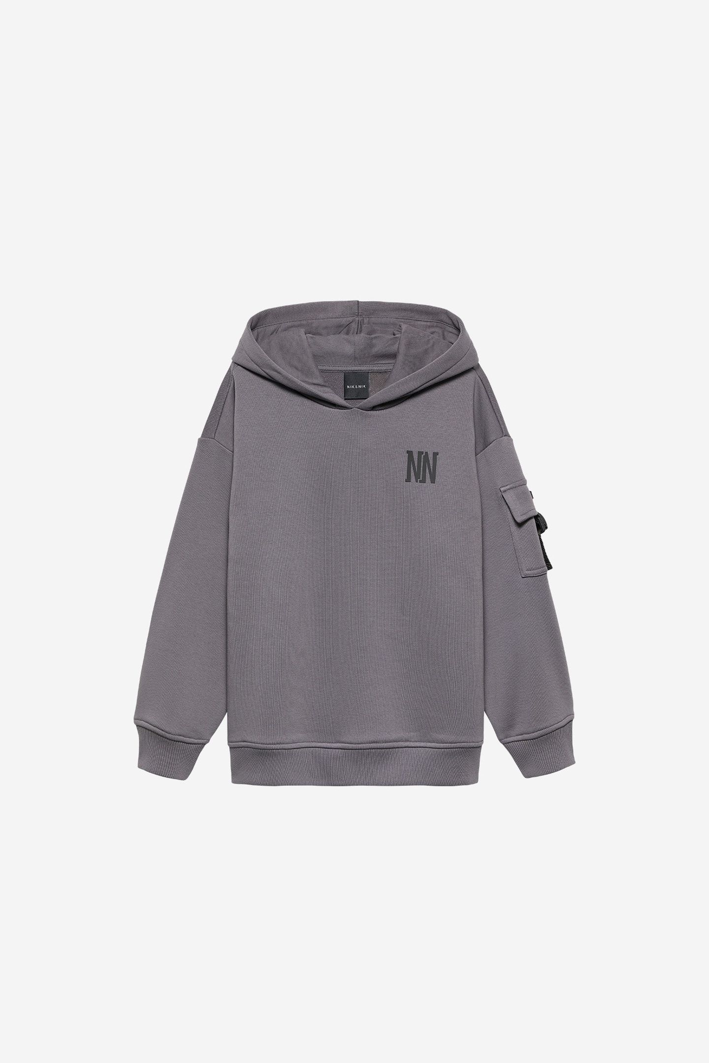 WEBBING HOODIE BLUE DESTROY 1