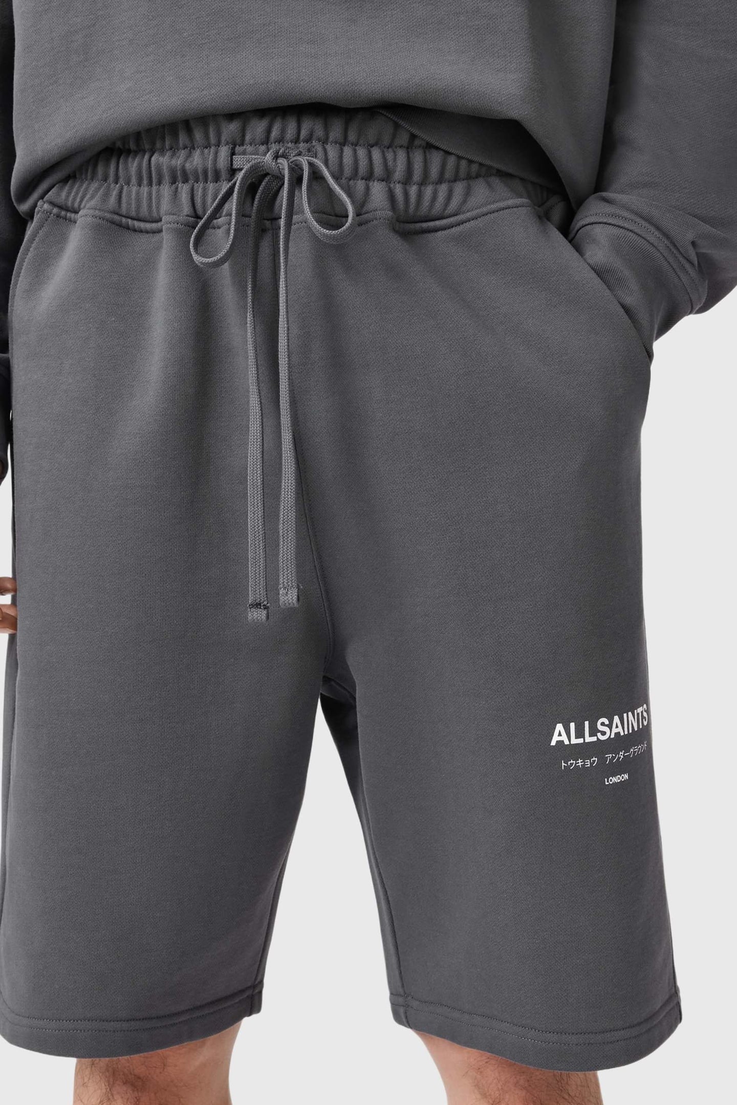 UNDRGRND SWEATSHORT DARK STEEL BLUE 7